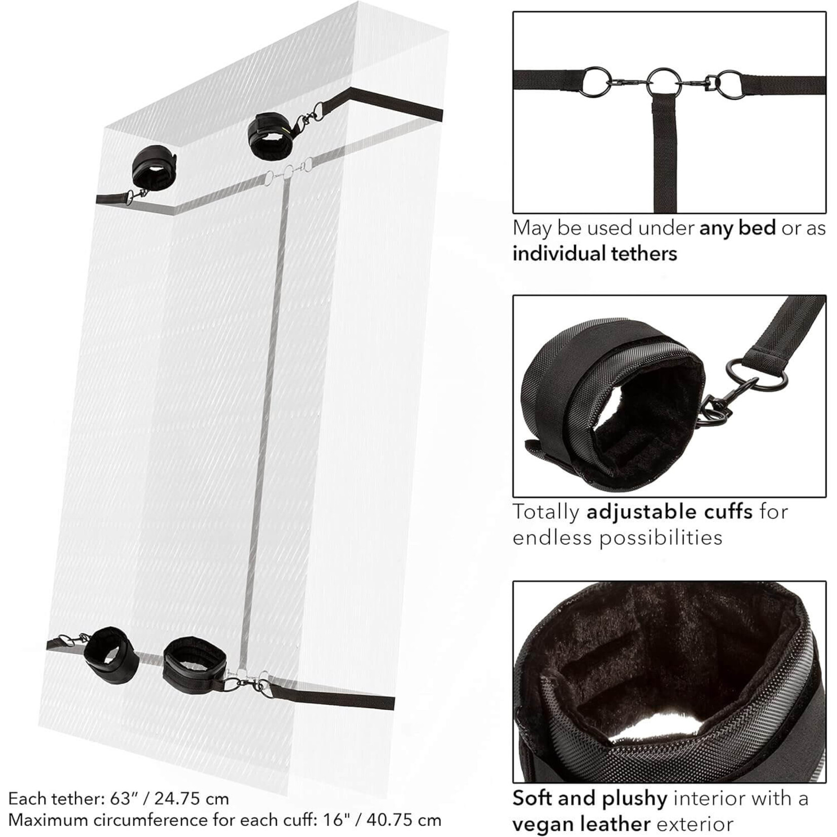 Cal Exotic Novelties Boundless Bed Restraint