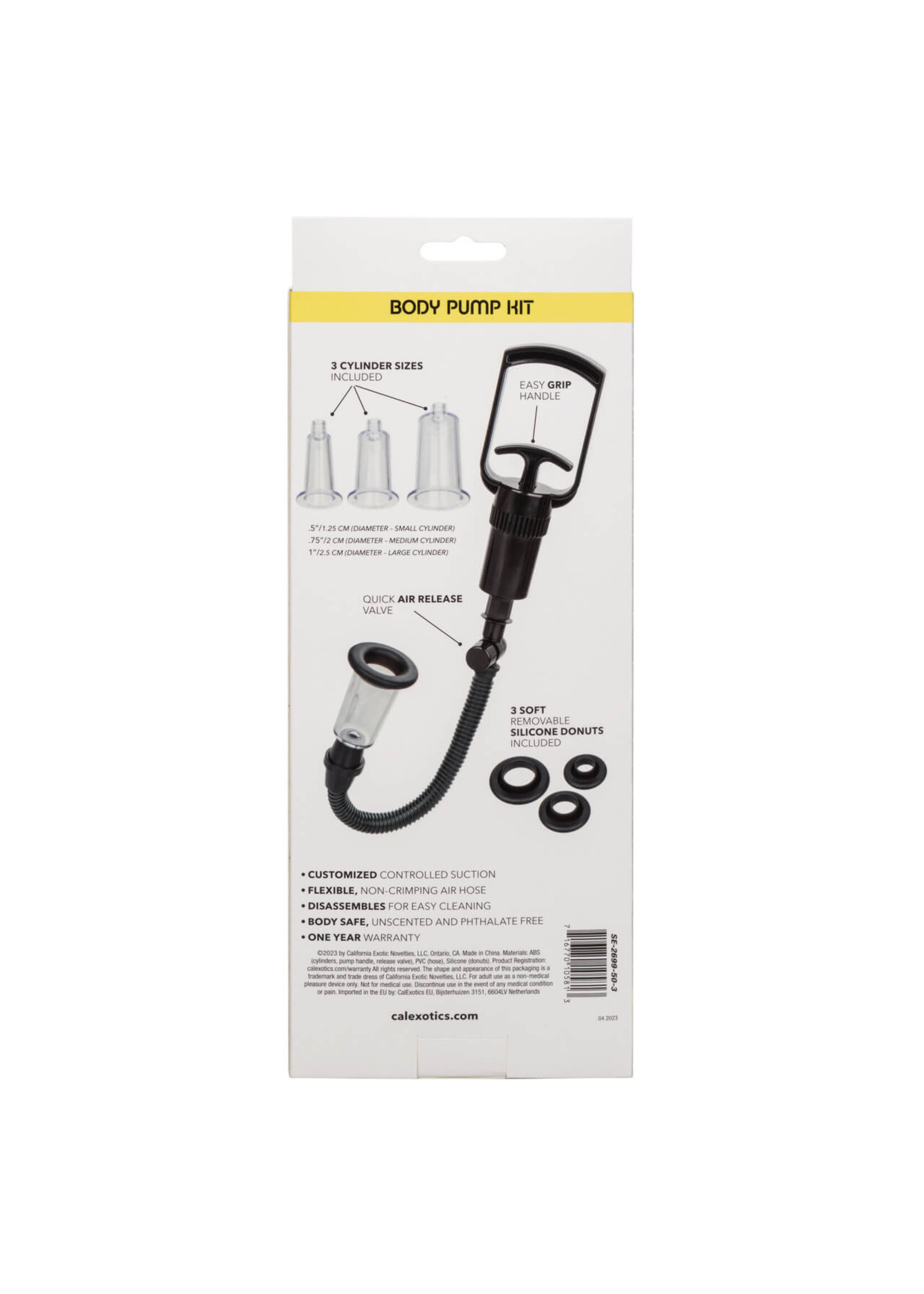 Cal Exotic Novelties Boundless Body Pump Kit