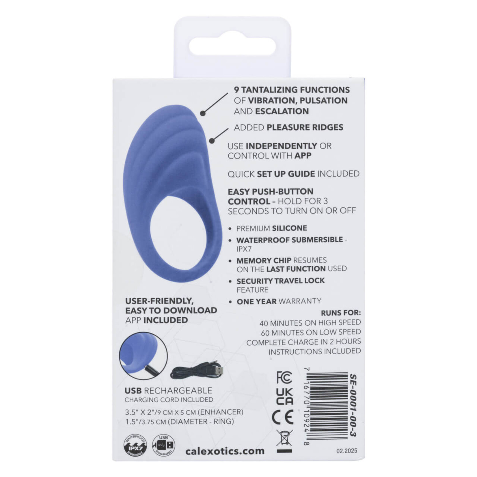 Cal Exotic Novelties Connect Couple's Ring