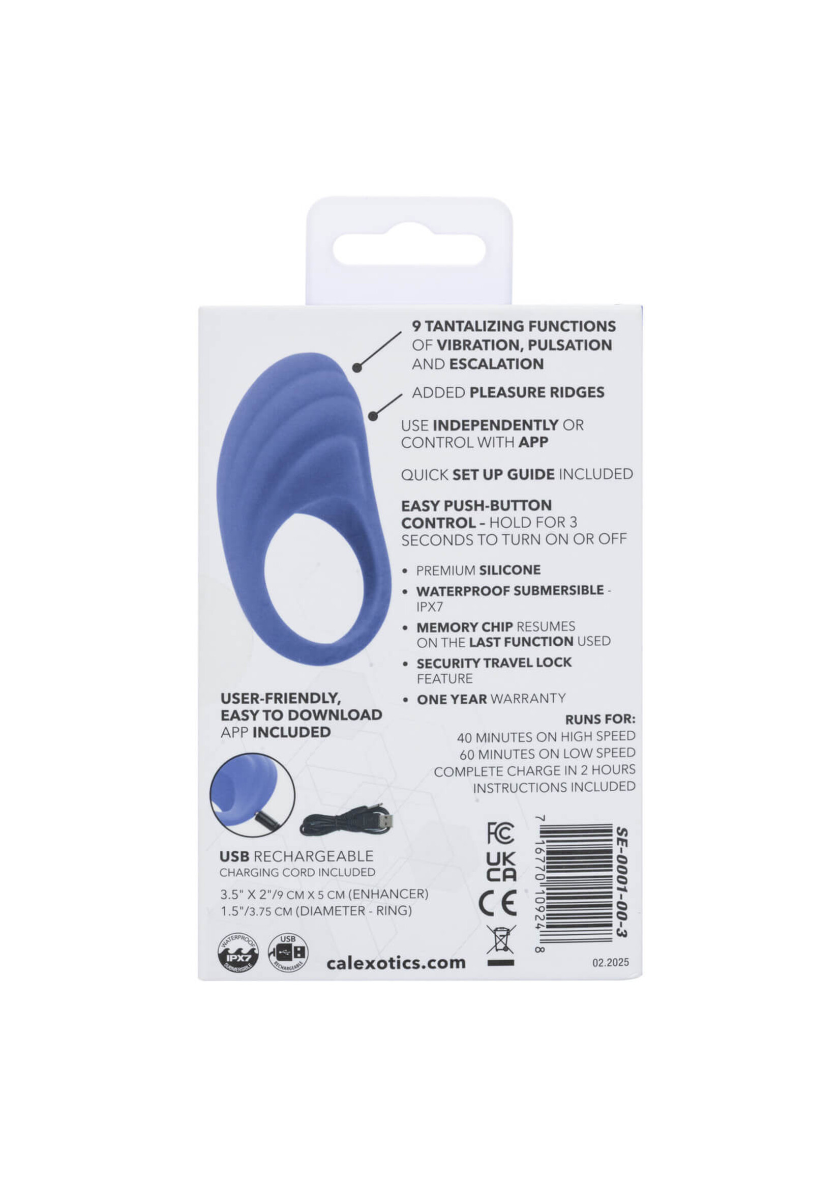 Cal Exotic Novelties Connect Couple's Ring