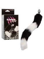 Cal Exotic Novelties Running Wild Black & White Tail