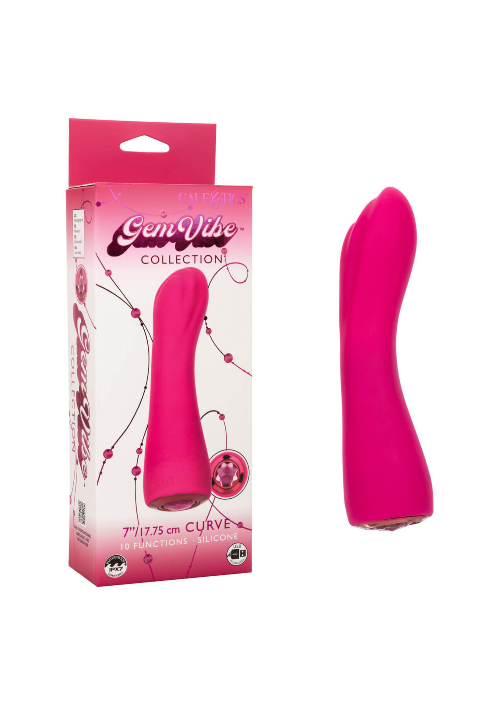 Cal Exotic Novelties Gem Vibe Collection Curve