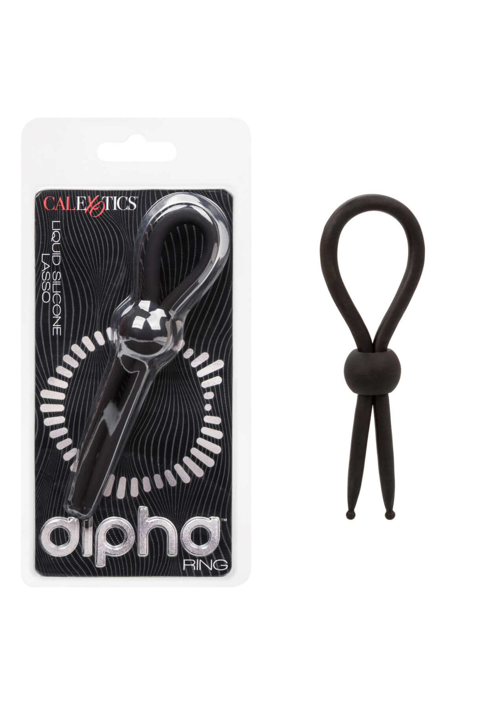 Cal Exotic Novelties Alpha Liquid Silicone Lasso - Black