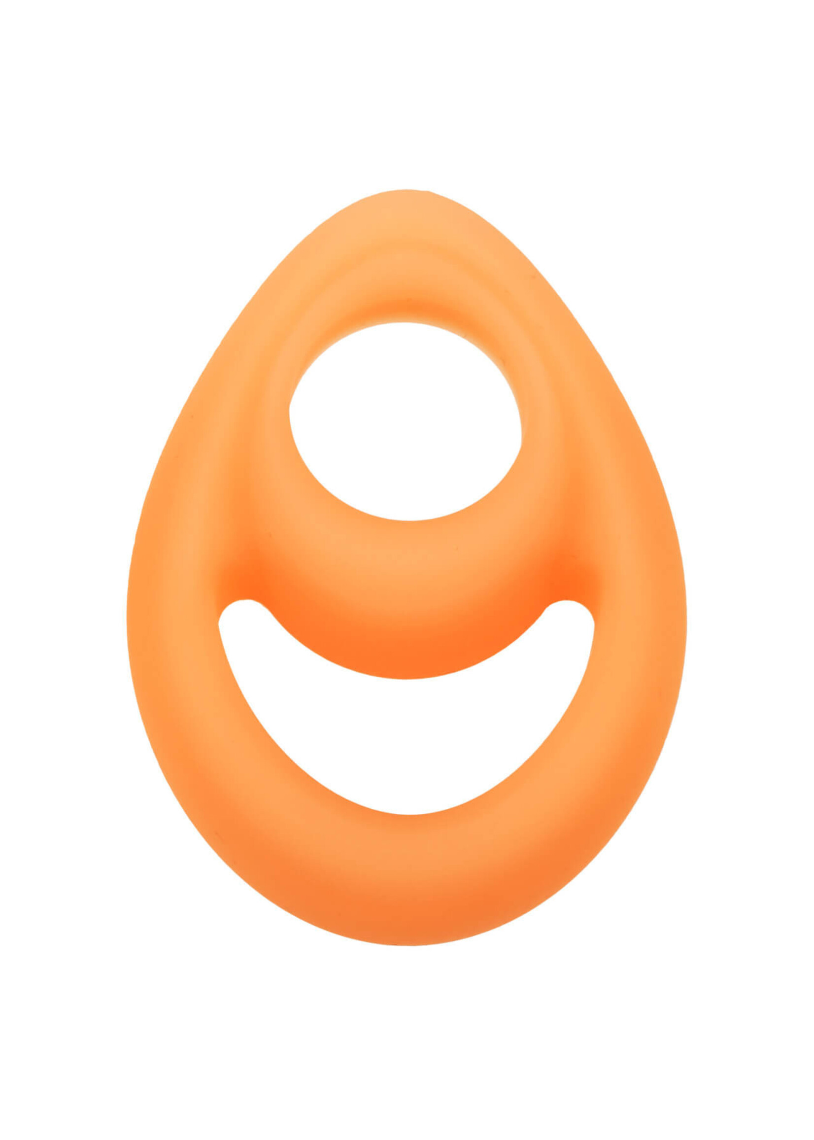 Cal Exotic Novelties Alpha Glow-In-The-Dark Liquid Silicone Teardrop Ring