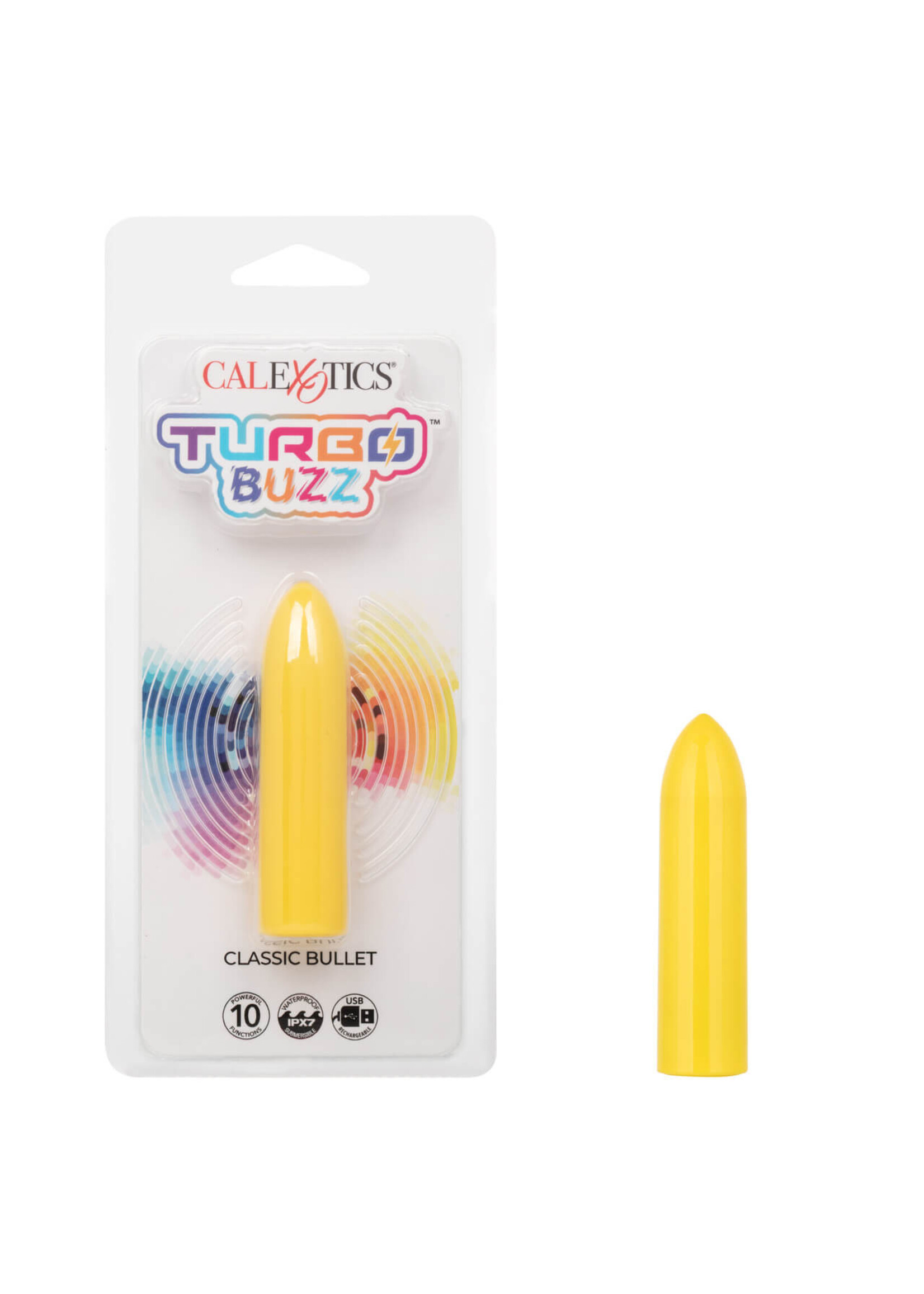 Cal Exotic Novelties Turbo Buzz Classic Bullet - Yellow