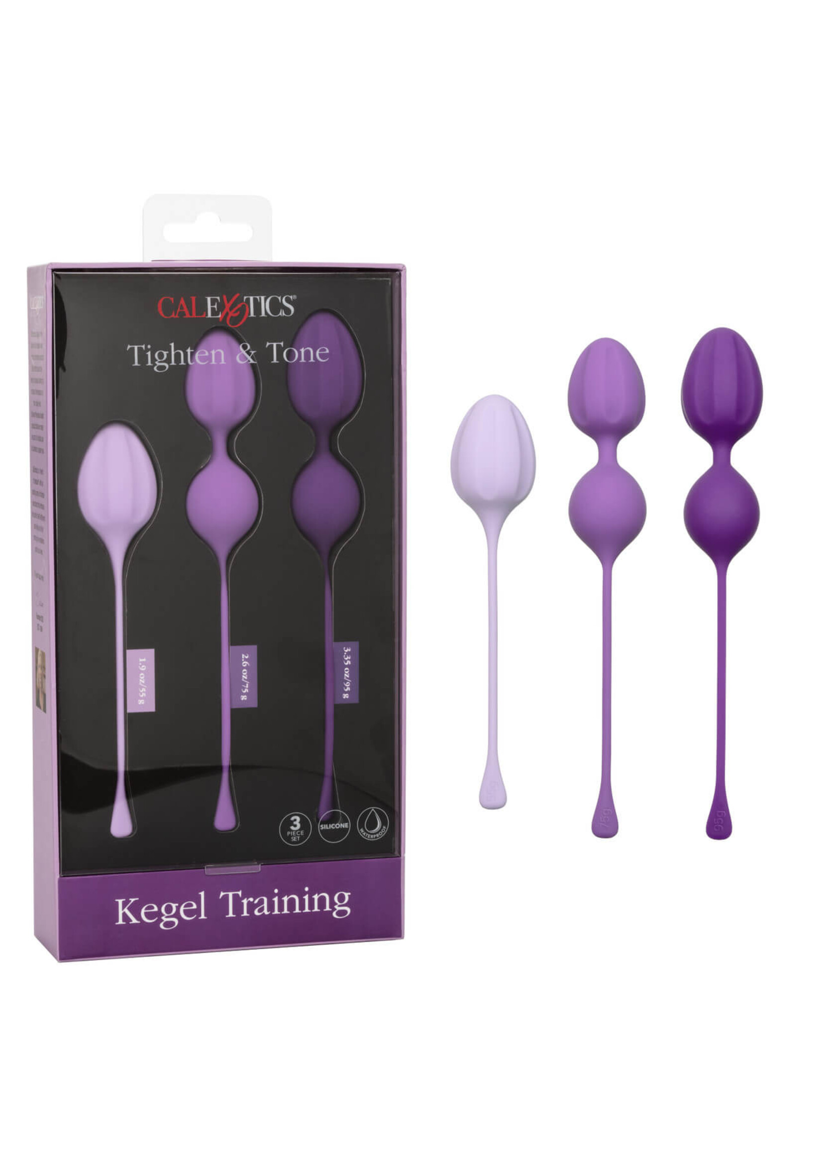 Cal Exotic Novelties Kegel Training 3-Piece Set