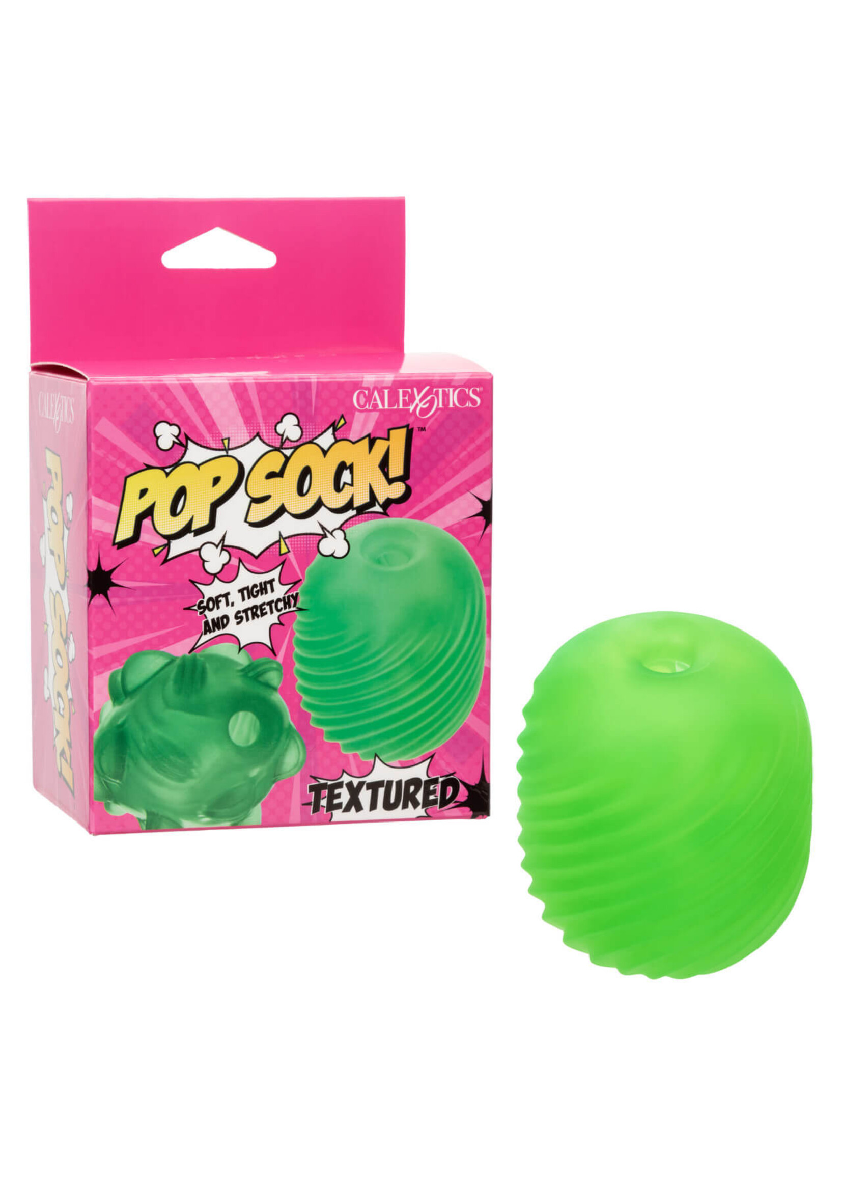 Cal Exotic Novelties Pop Sock Textured - Green