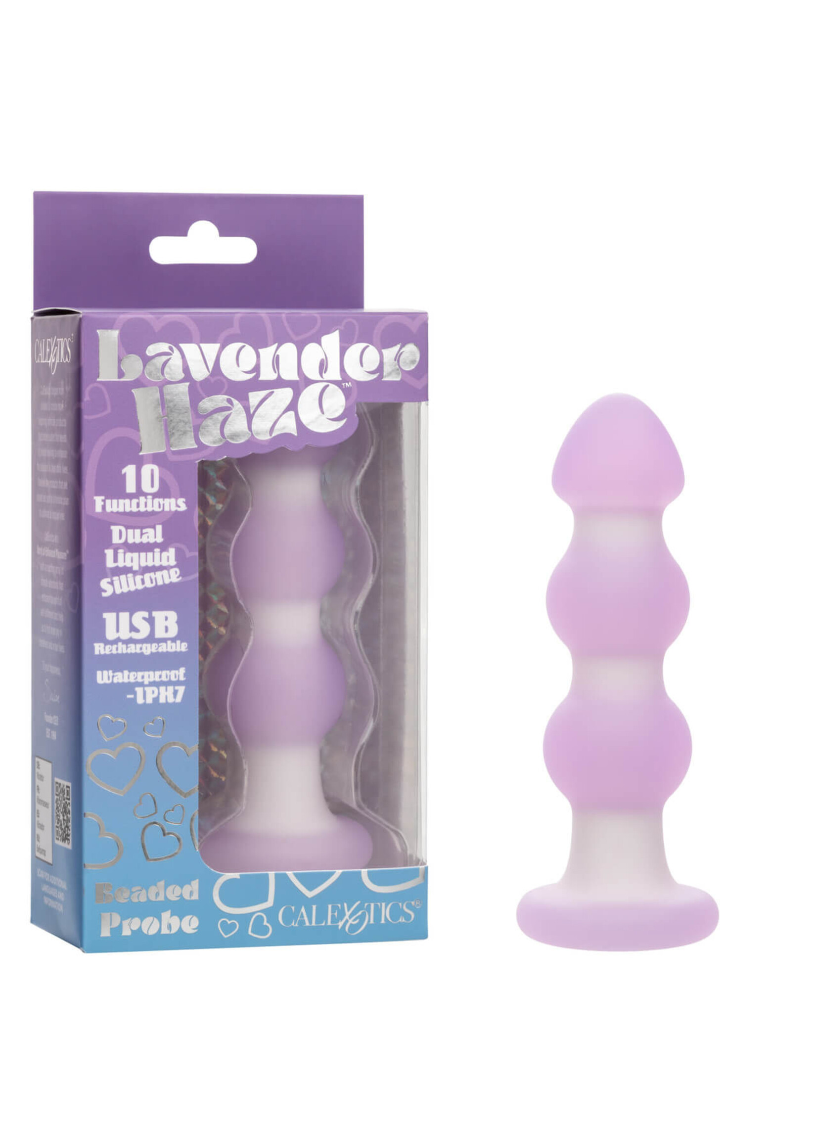 Cal Exotic Novelties Lavender Haze- Beaded Probe