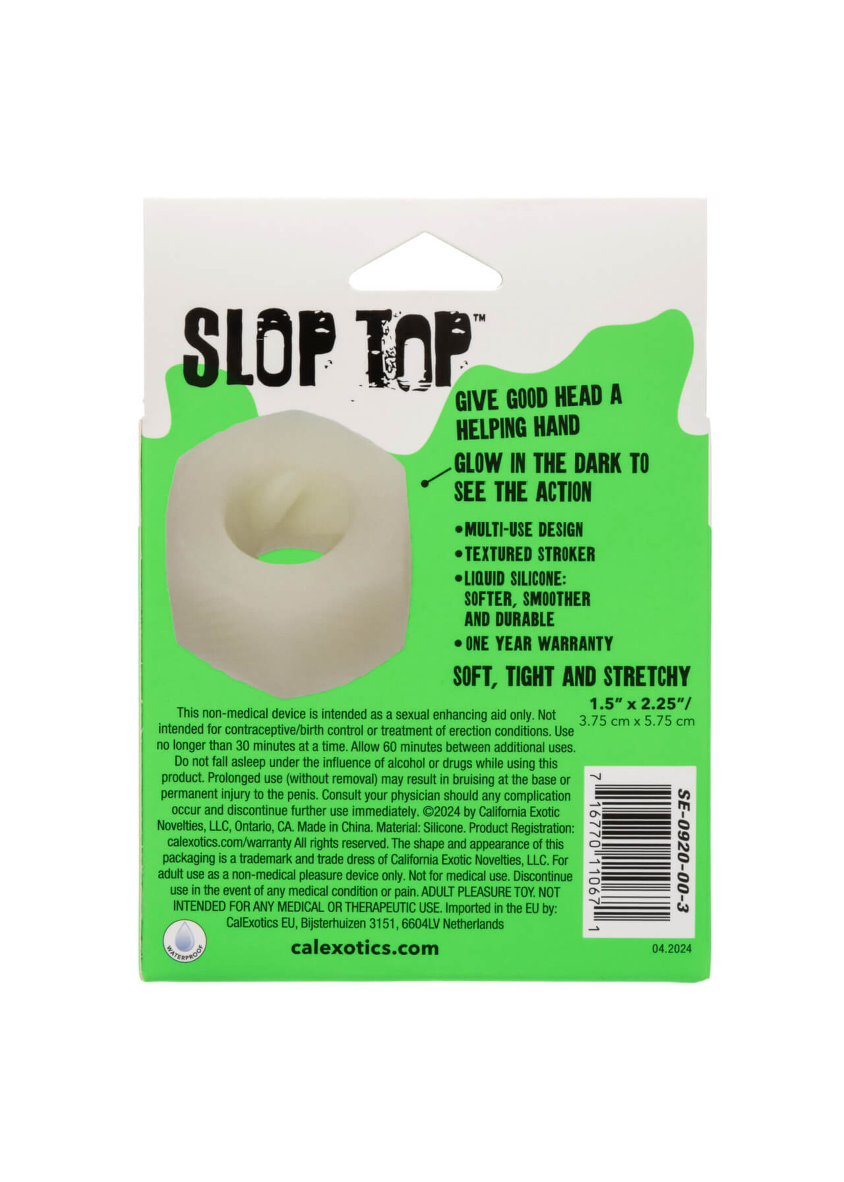 Cal Exotic Novelties Slop Top- Nasty Luv