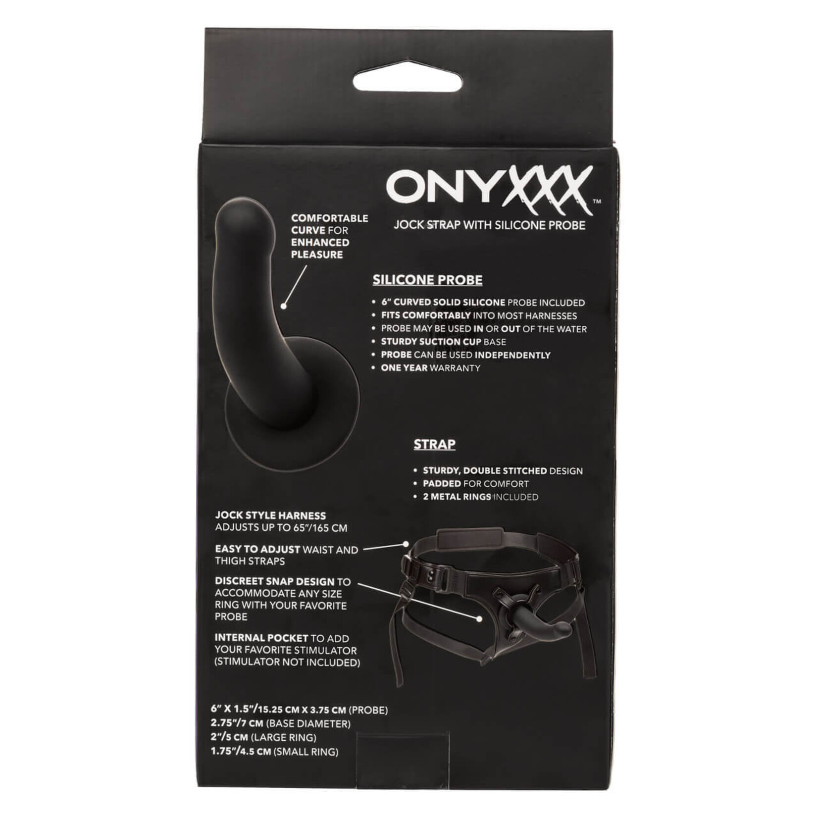 Onyxxx Onyxxx Jock Strap with Silicone Probe