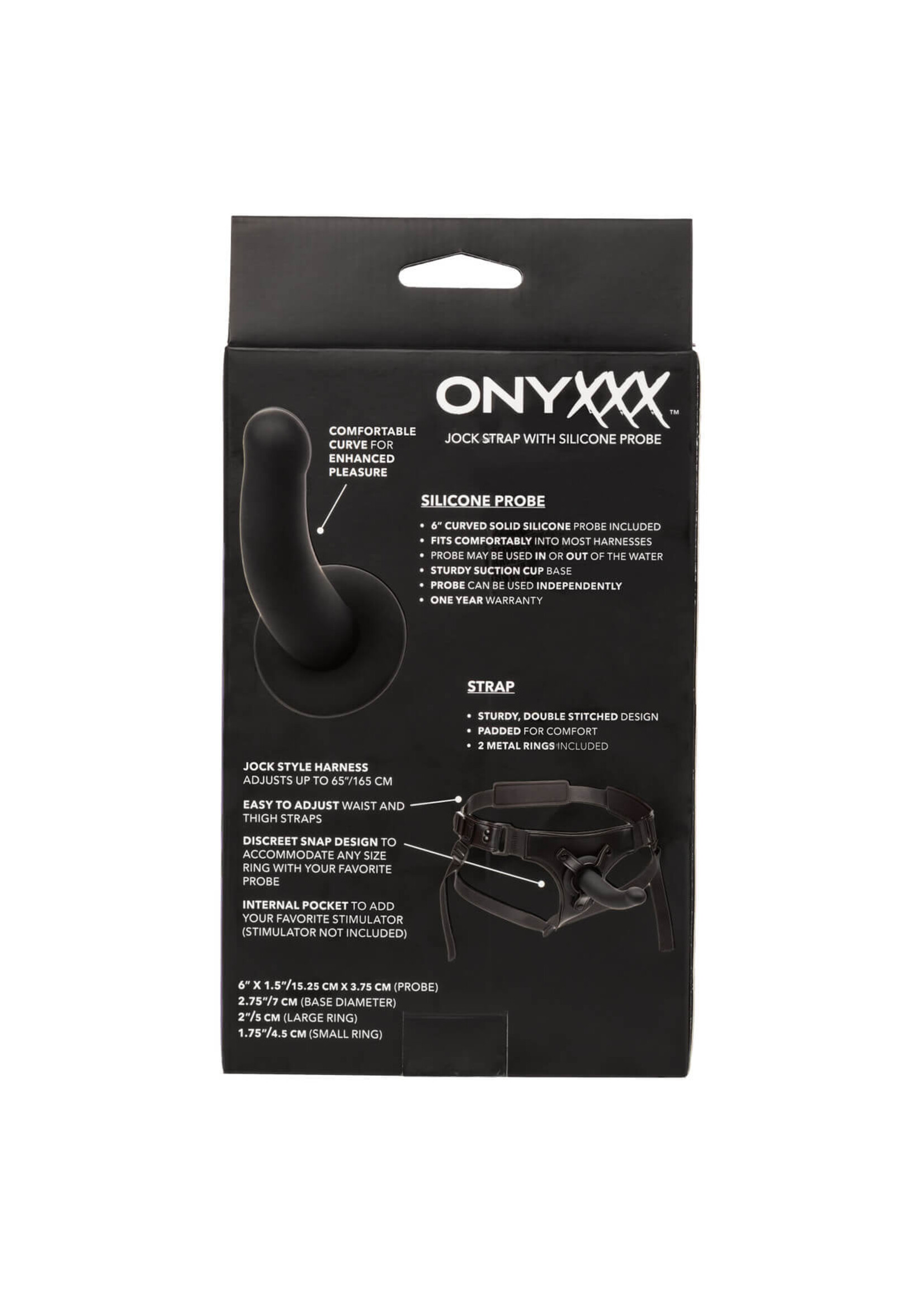 Onyxxx Onyxxx Jock Strap with Silicone Probe