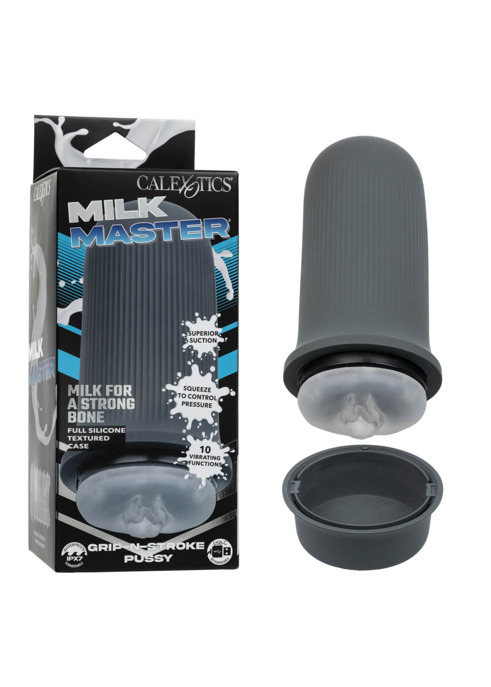 Cal Exotic Novelties Milk Master Grip-N-Stroke Pussy