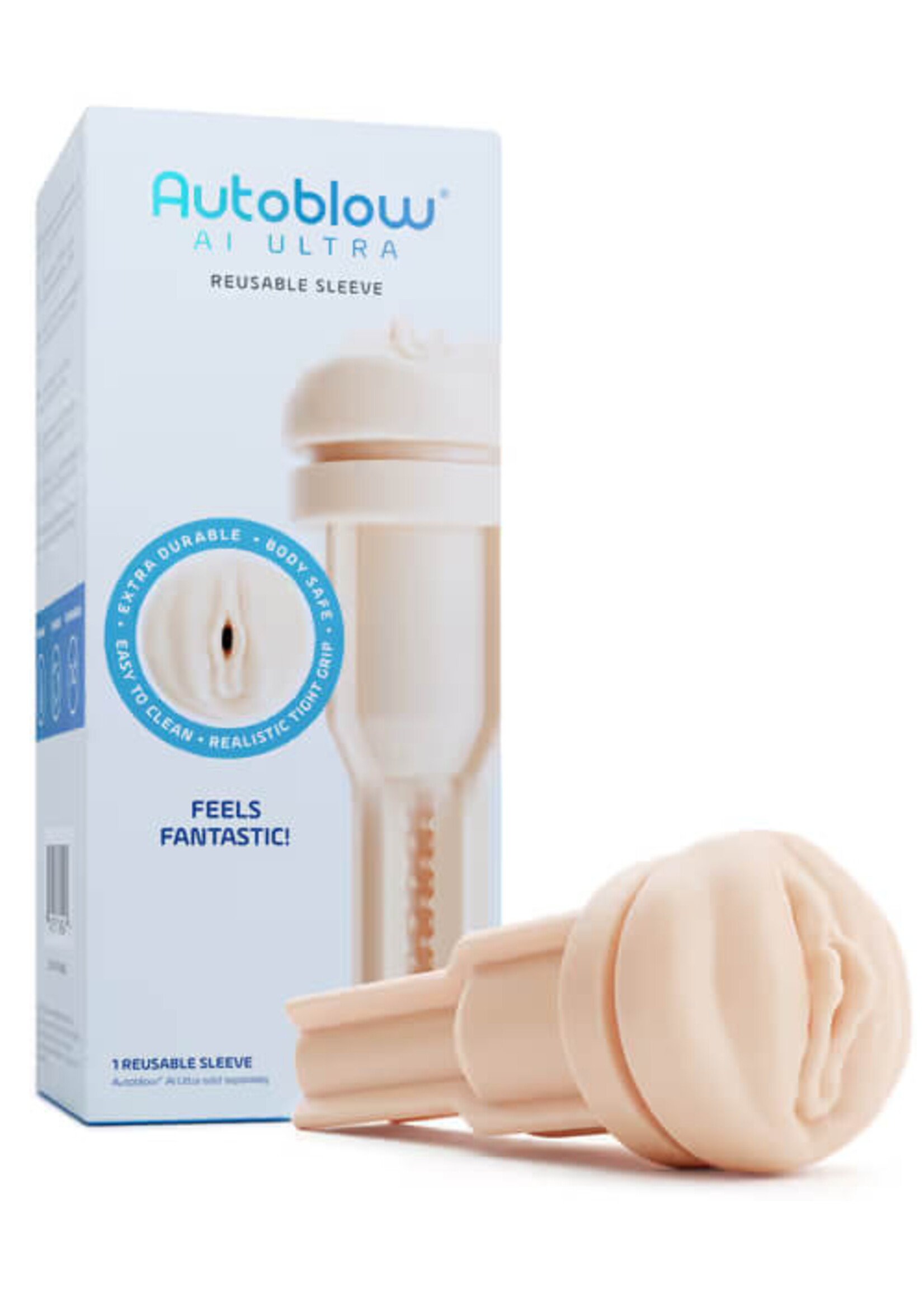 Autoblow Autoblow AI Ultra Vagina Sleeve - Beige