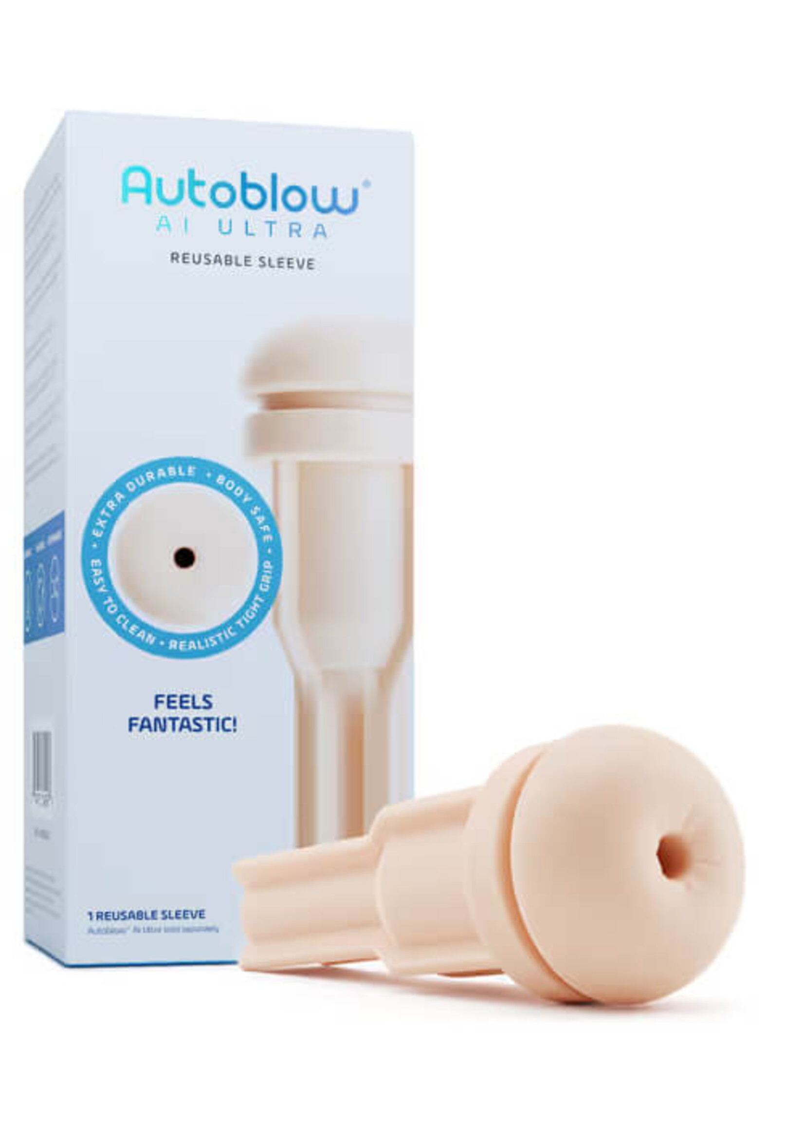 Autoblow Autoblow AI Ultra Anus Sleeve - Beige