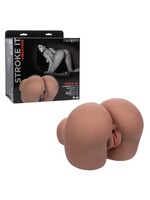 Stroke It Stroke It Vibrating Twerking BBL - Brown