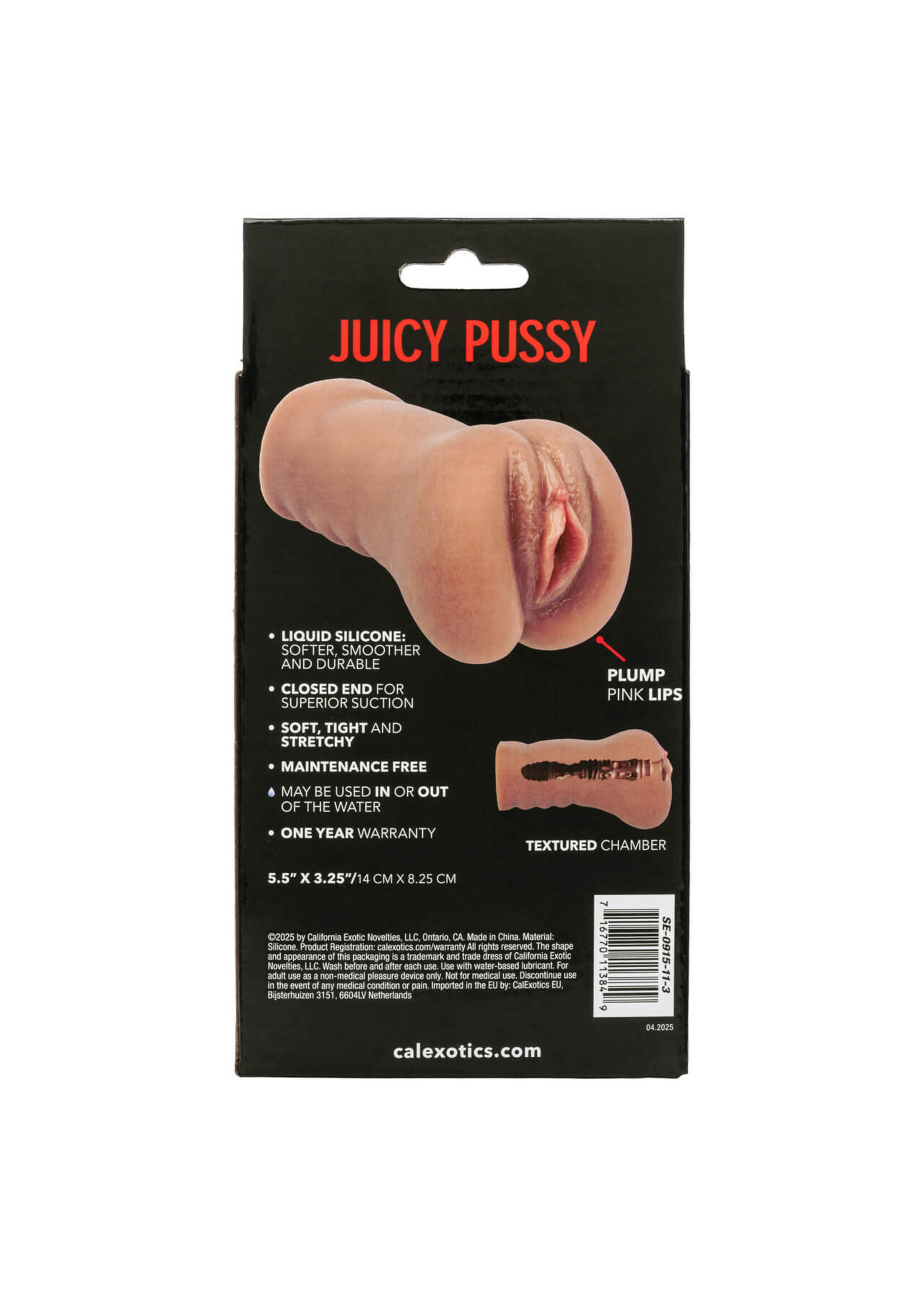 Stroke It Stroke It Liquid Silicone Juicy Pussy - Brown