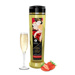 Shunga Erotic Massage Oil Romance-Sparkling Strawberry Wine