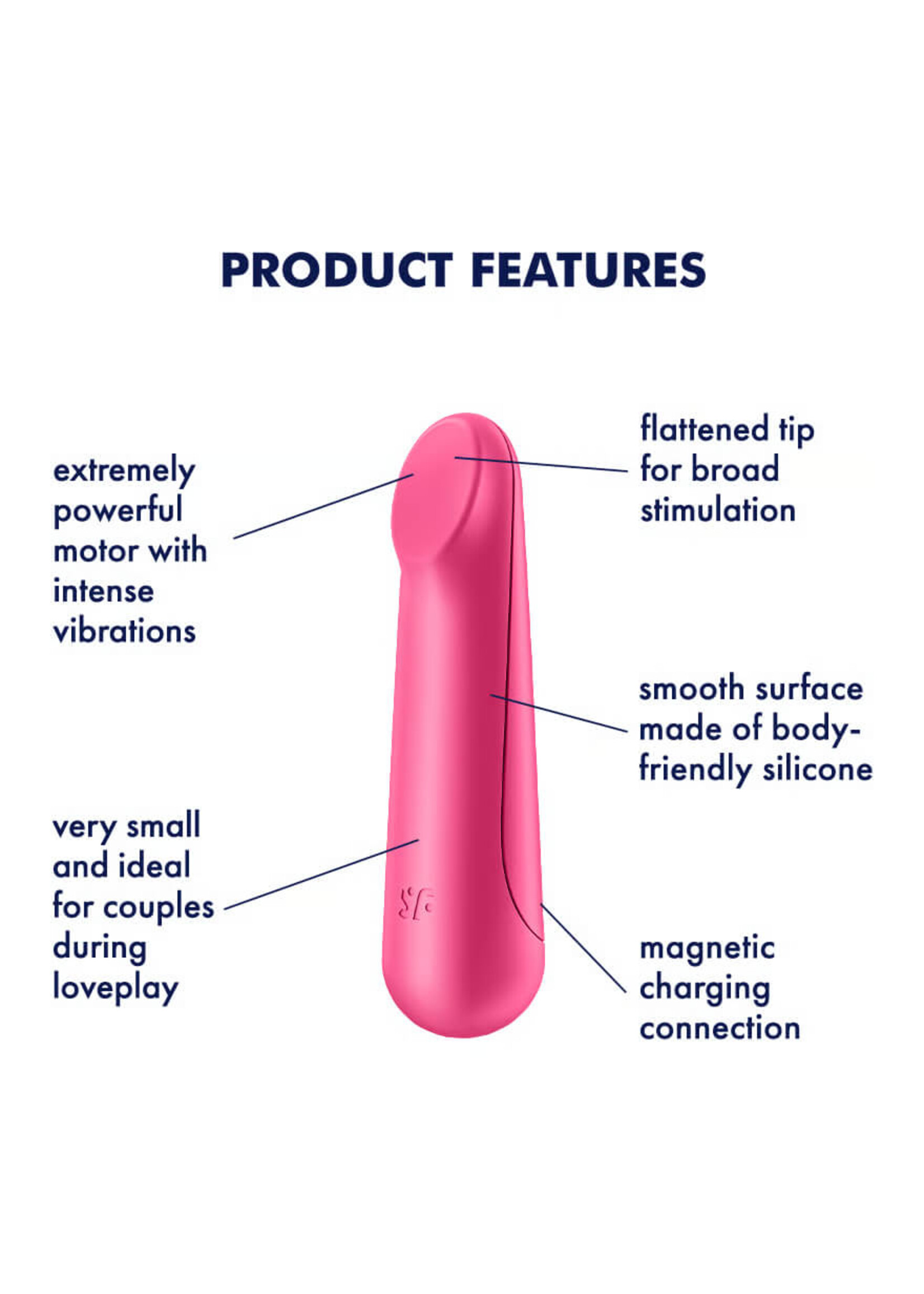 Satisfyer Ultra Power Bullet 3 - Red