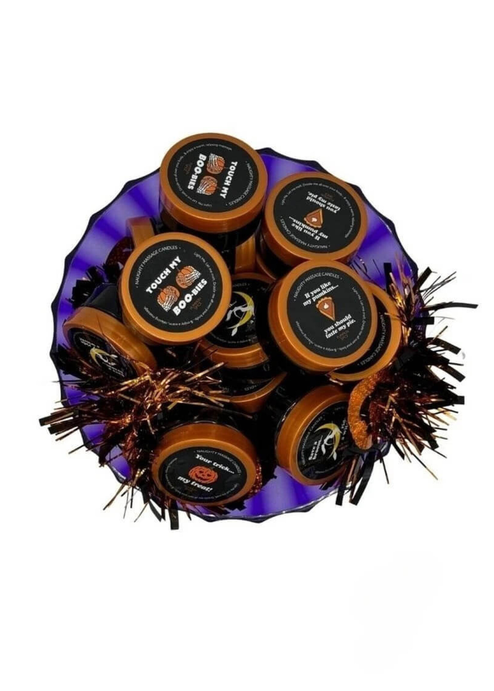 Kama Sutra Asst Halloween Pumpkin Spice Massage Candle