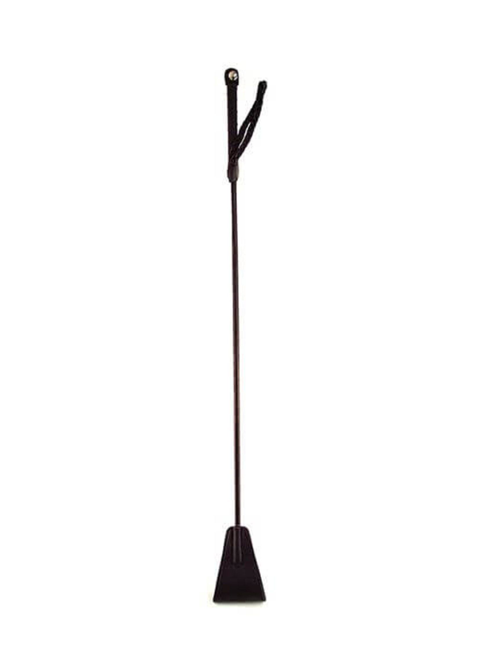 Rouge Rouge Fetish Play Vegan Leather Riding Crop - Black