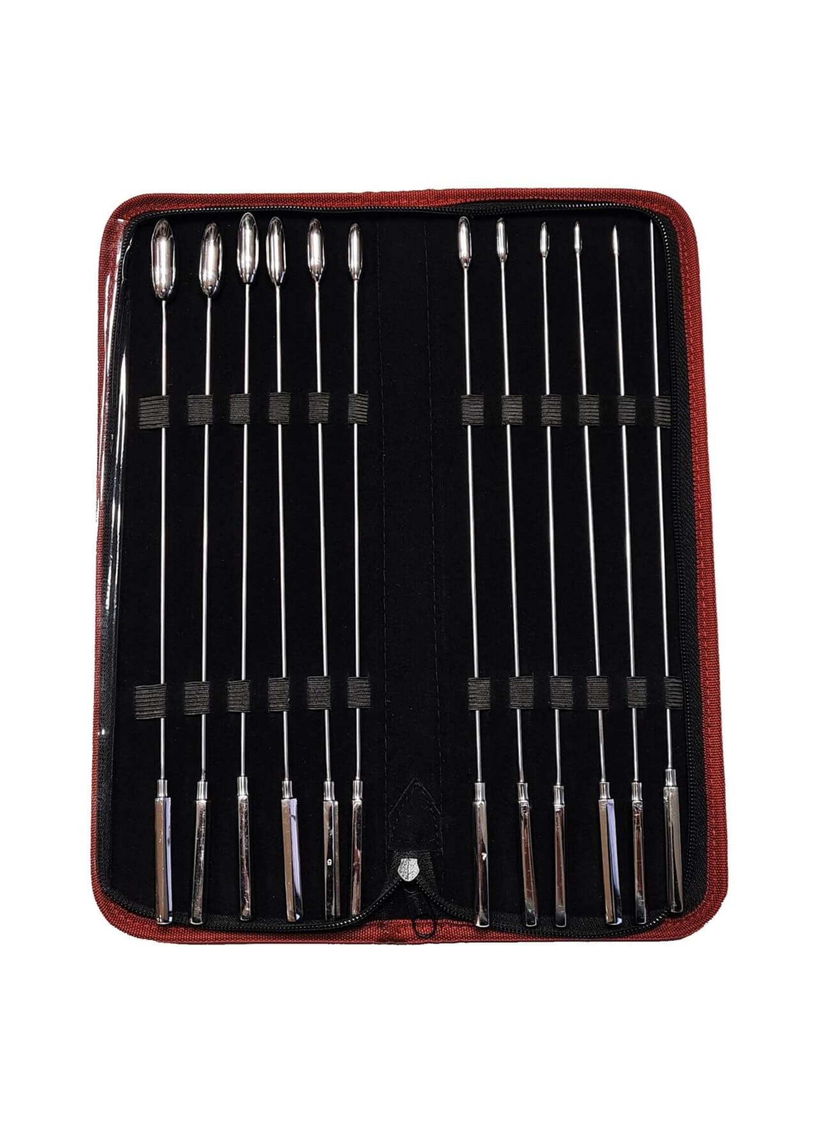 Rouge Rouge Stainless Steel Rosebud Dilator Set - Set of 12