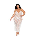 Dreamgirl Bridal Eyelash Lace Gown