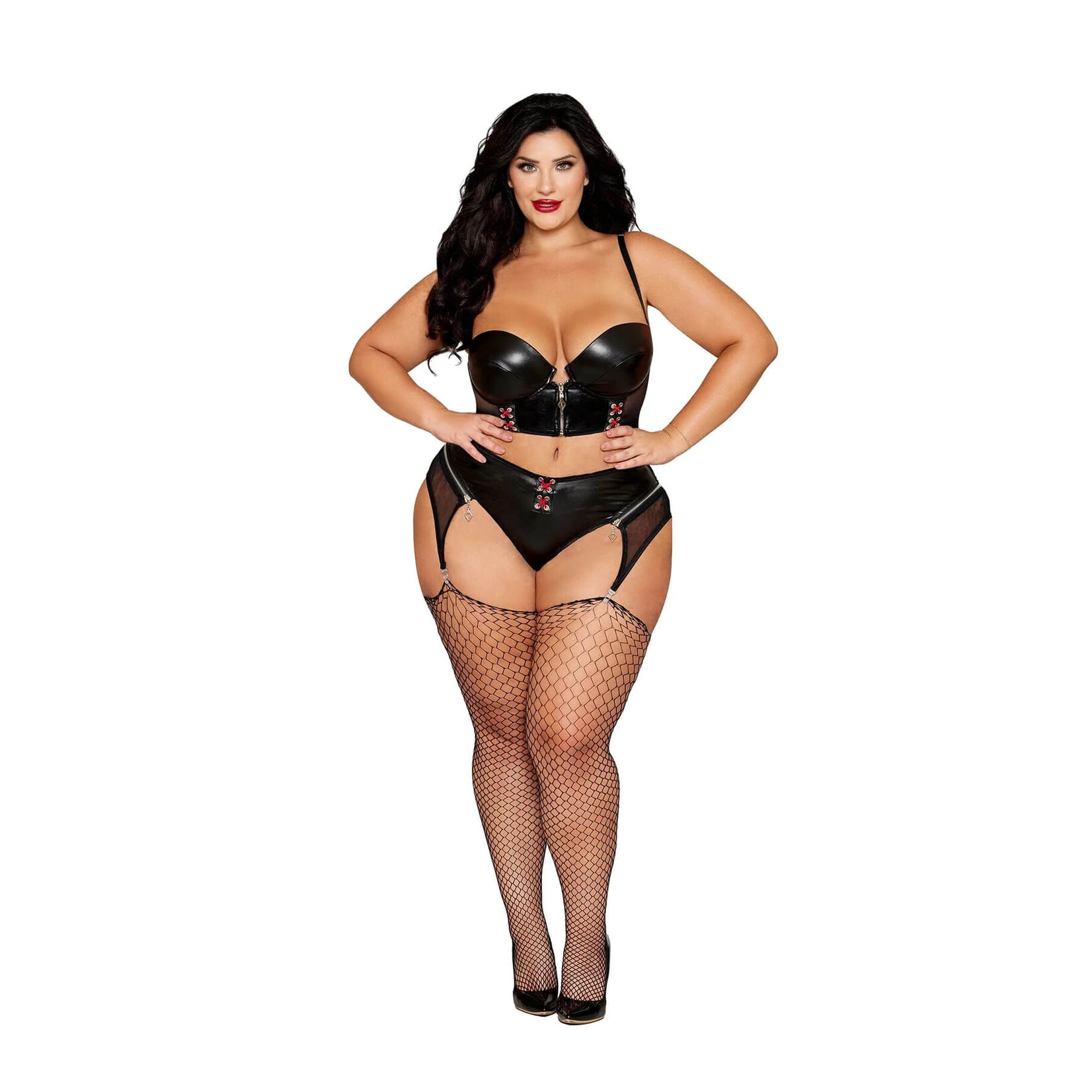 Dreamgirl Long Line Bra Set