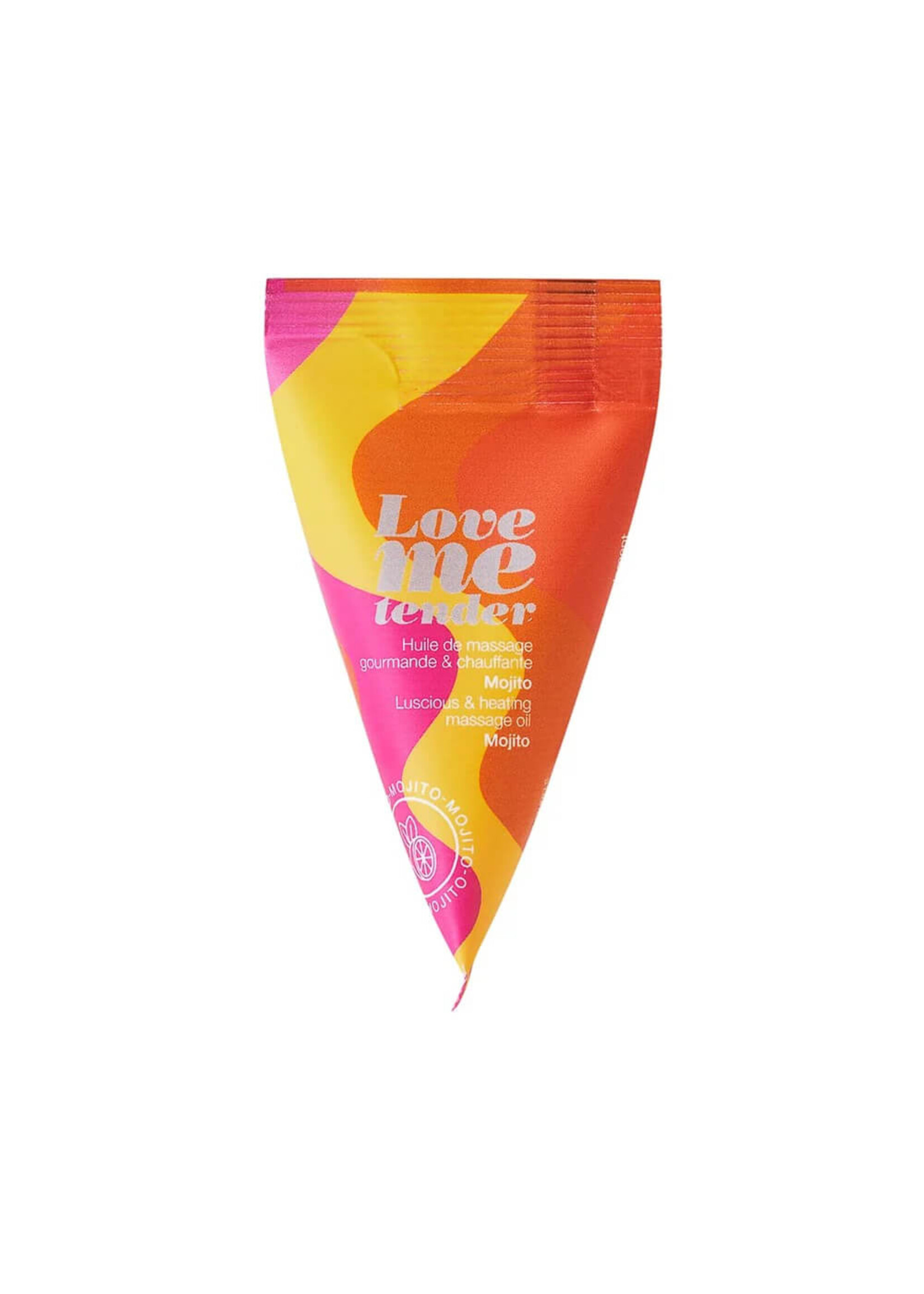 Love to Love Love Me Tender Luscious & Heating Massage Oil 0.33oz