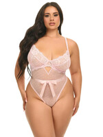 Oh La La Josie Bow Lace Teddy