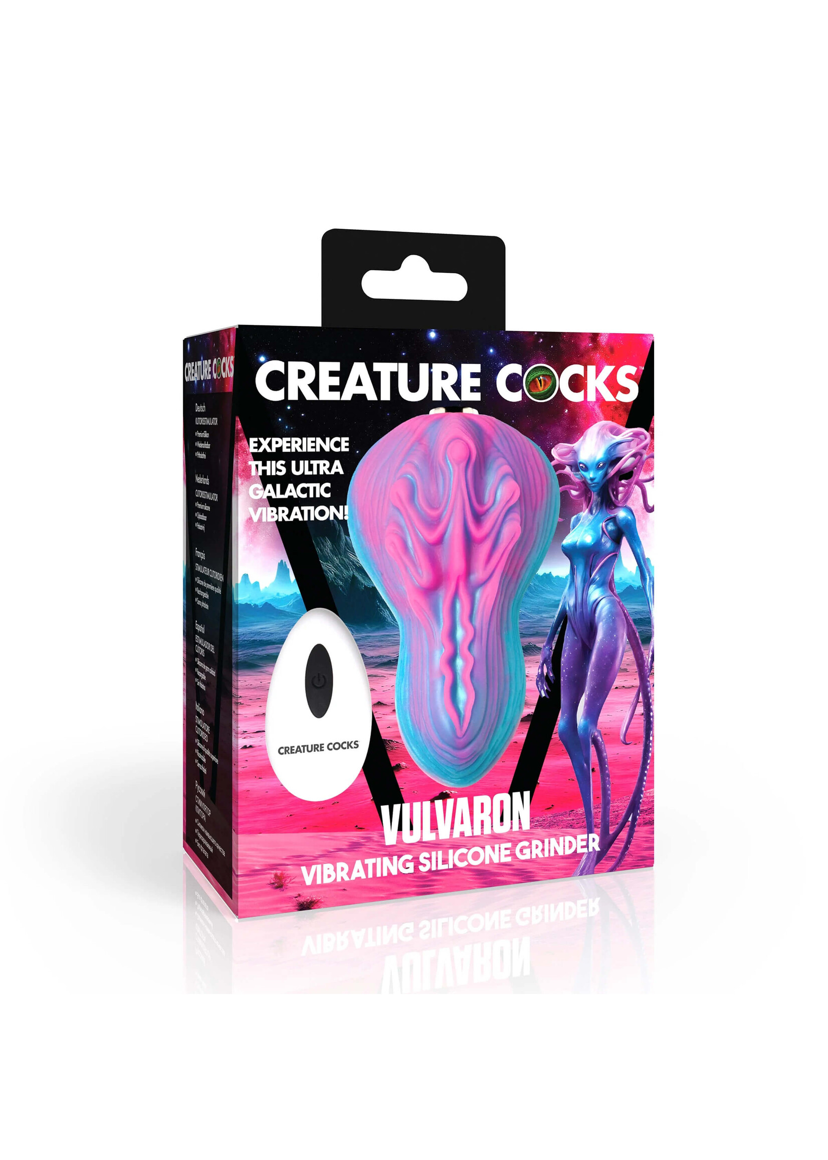 Vulvaron - 10X Vibrating Silicone Grinder w/ Remote Control