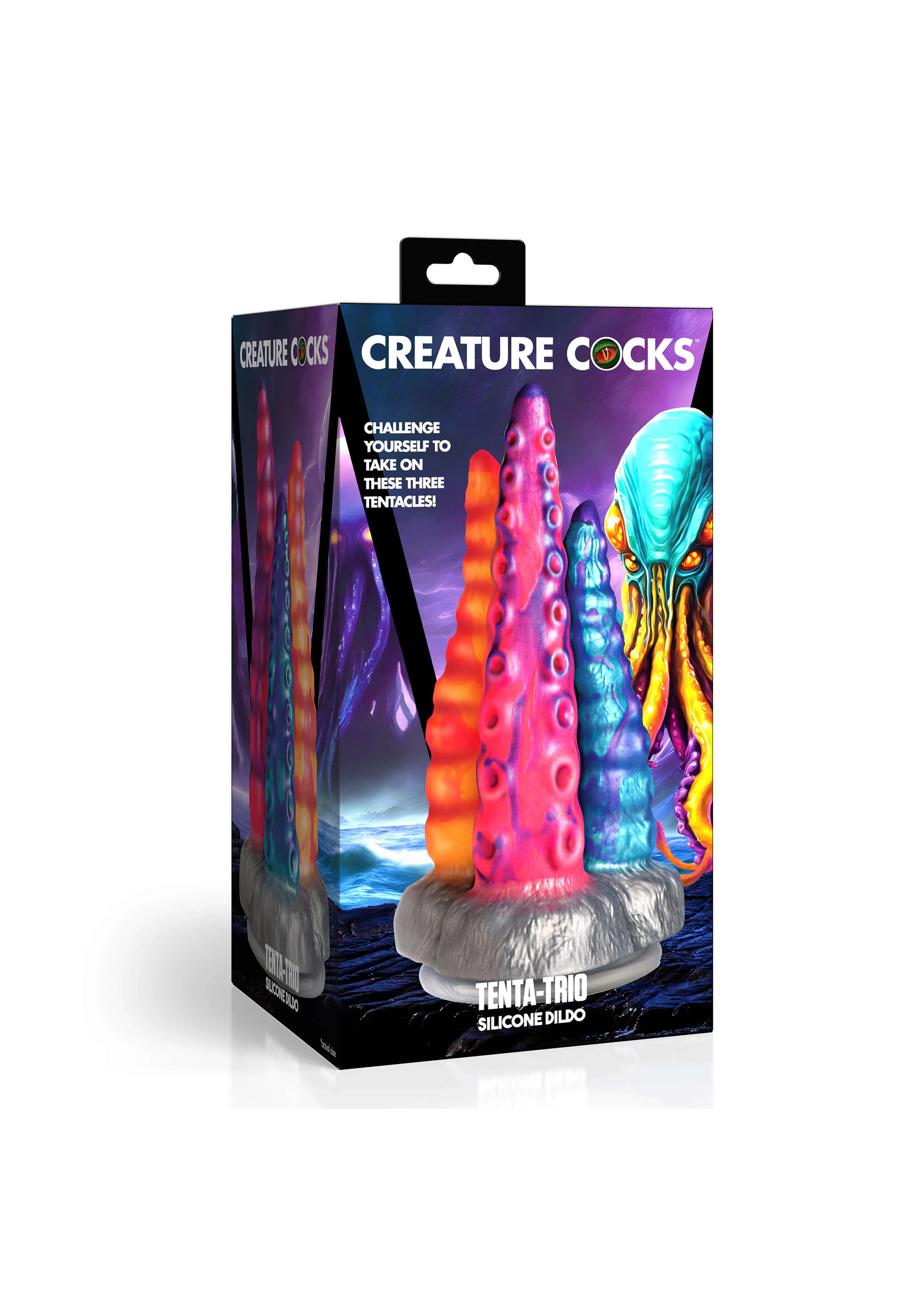 Tentacle Trio - Silicone Dildo