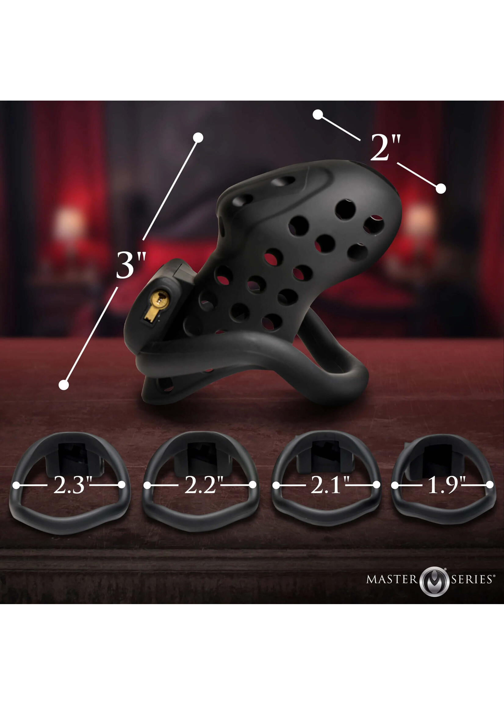 Lock Down Chastity Cage