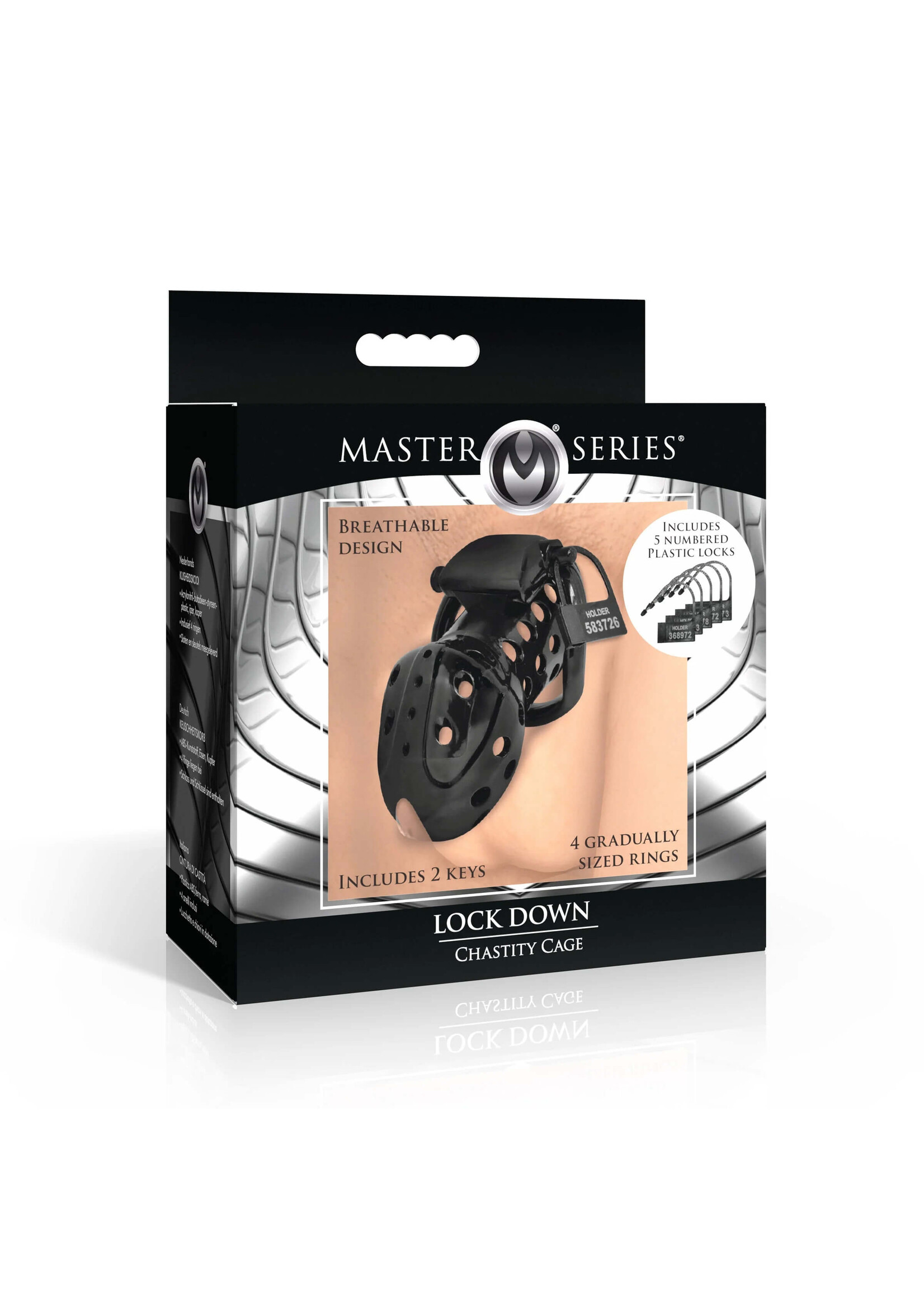 Lock Down Chastity Cage