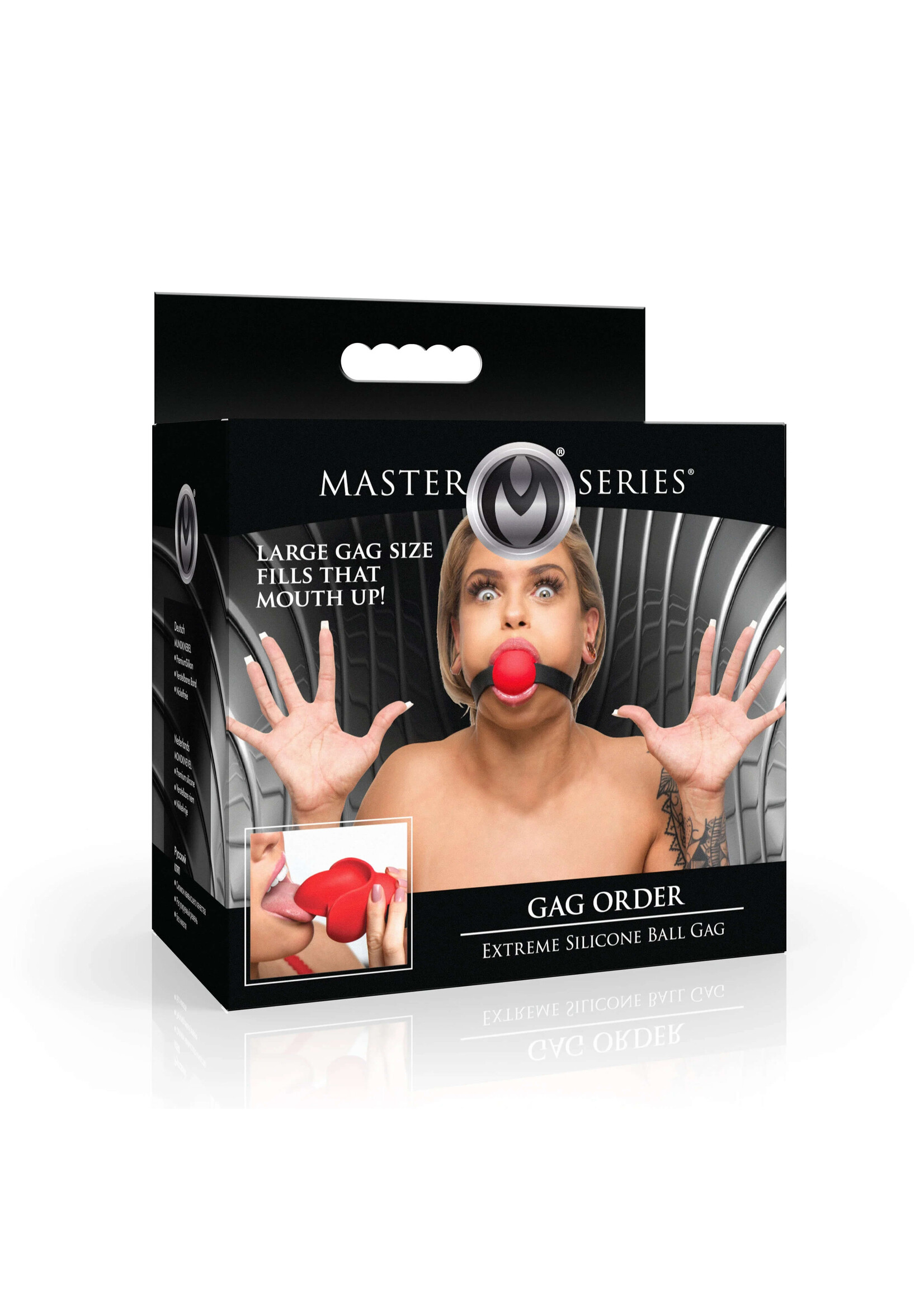 Gag Order Extreme Silicone Ball Gag