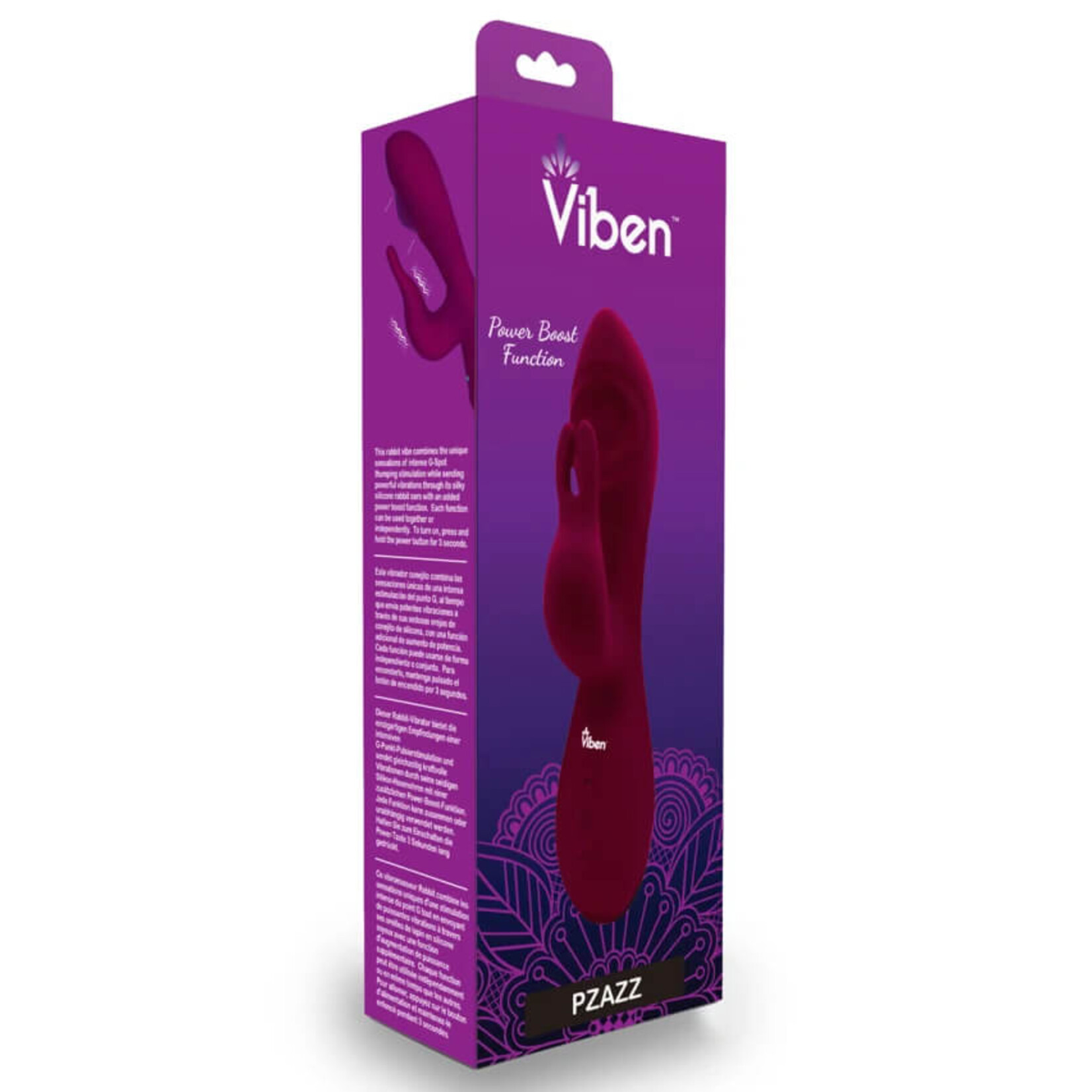 Pzazz G-Spot Thumping Rabbit - Ruby