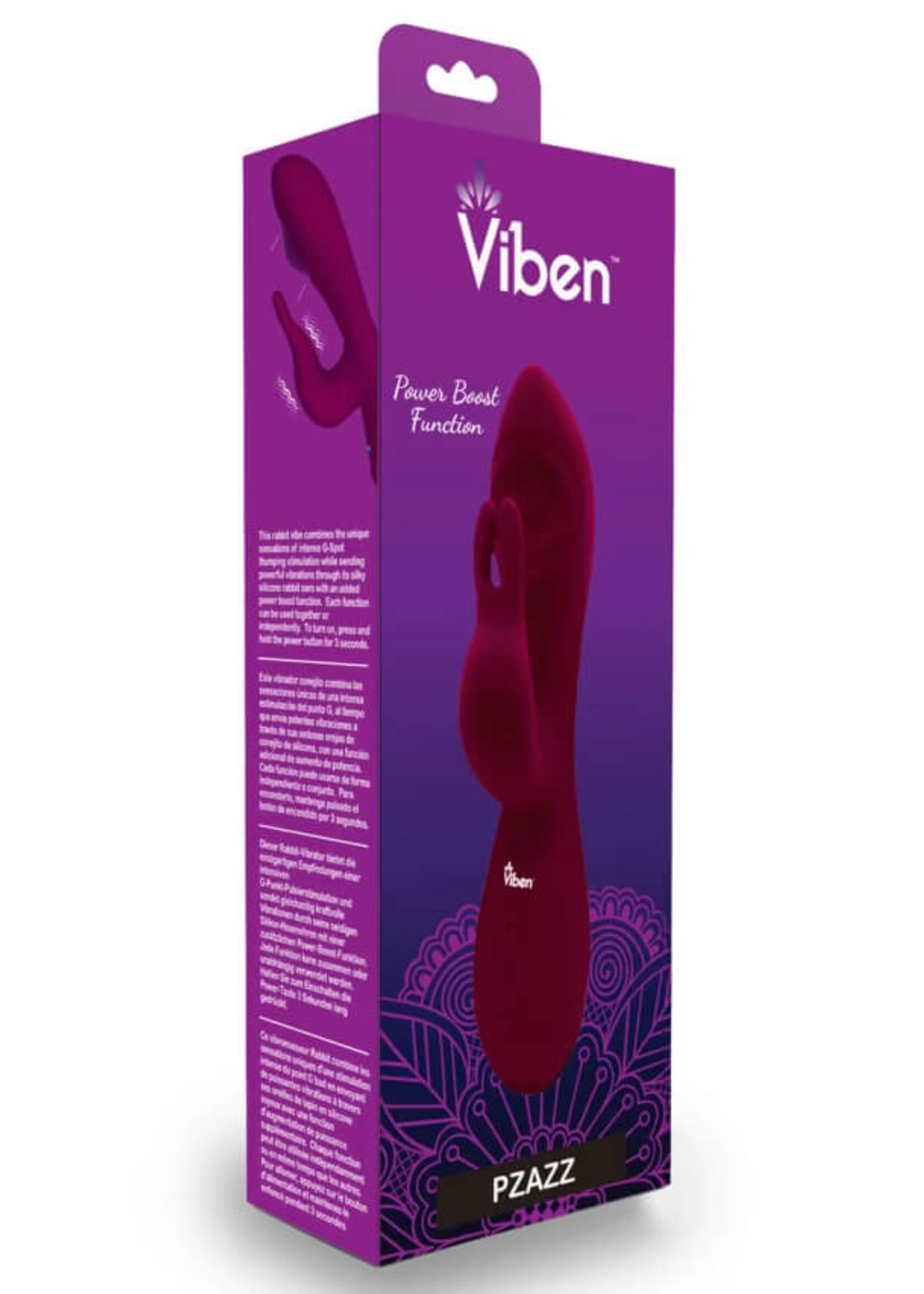 Pzazz G-Spot Thumping Rabbit - Ruby