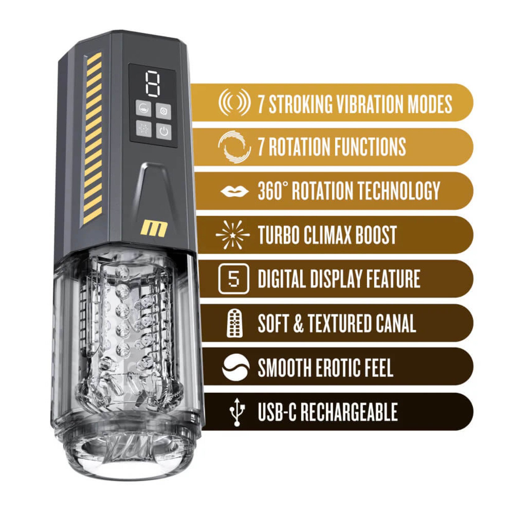 M for Men M for Men - SpinMaster Pro - Grey