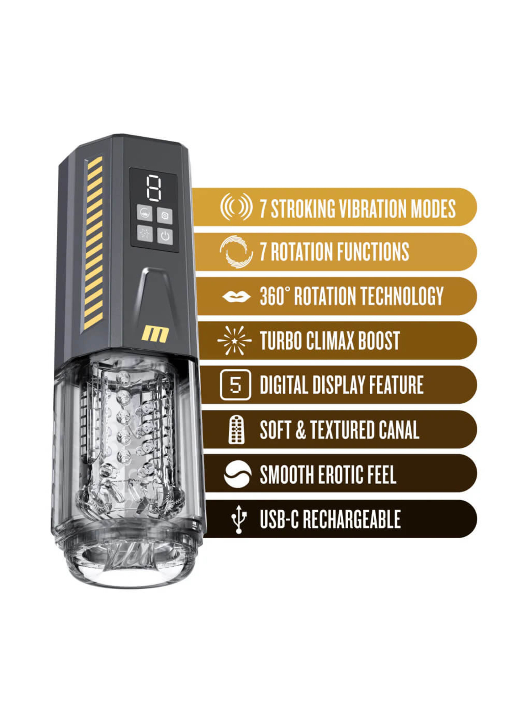 M for Men M for Men - SpinMaster Pro - Grey