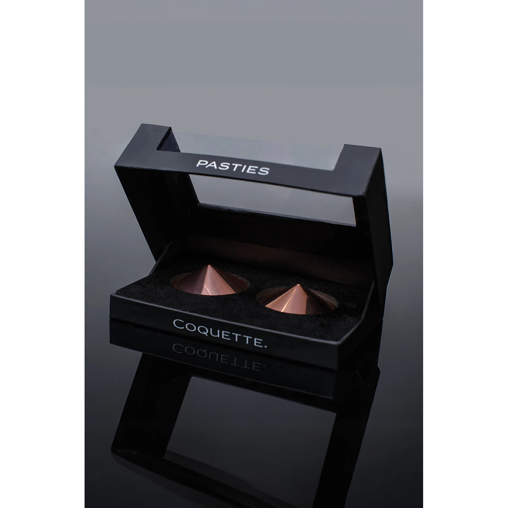 Coquette Pleasure Collection Rose Gold Pasties