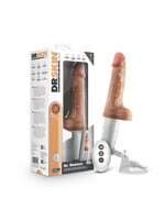 Dr. Skin Dr. Skin Silicone - Dr. Hammer - 7 Inch Thrusting Dildo with Handle - Beige