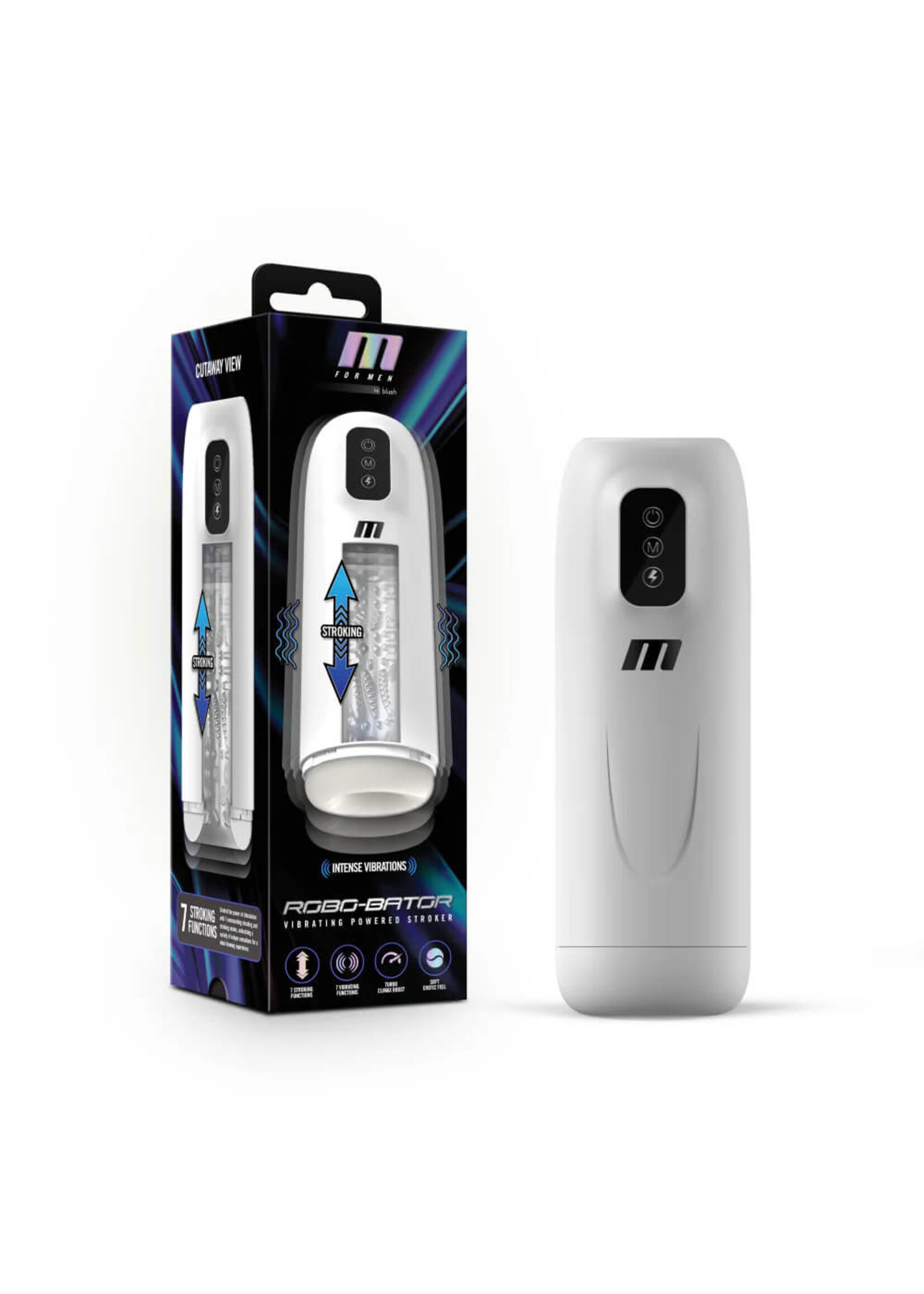 M for Men M For Men - Robo-Bator - White