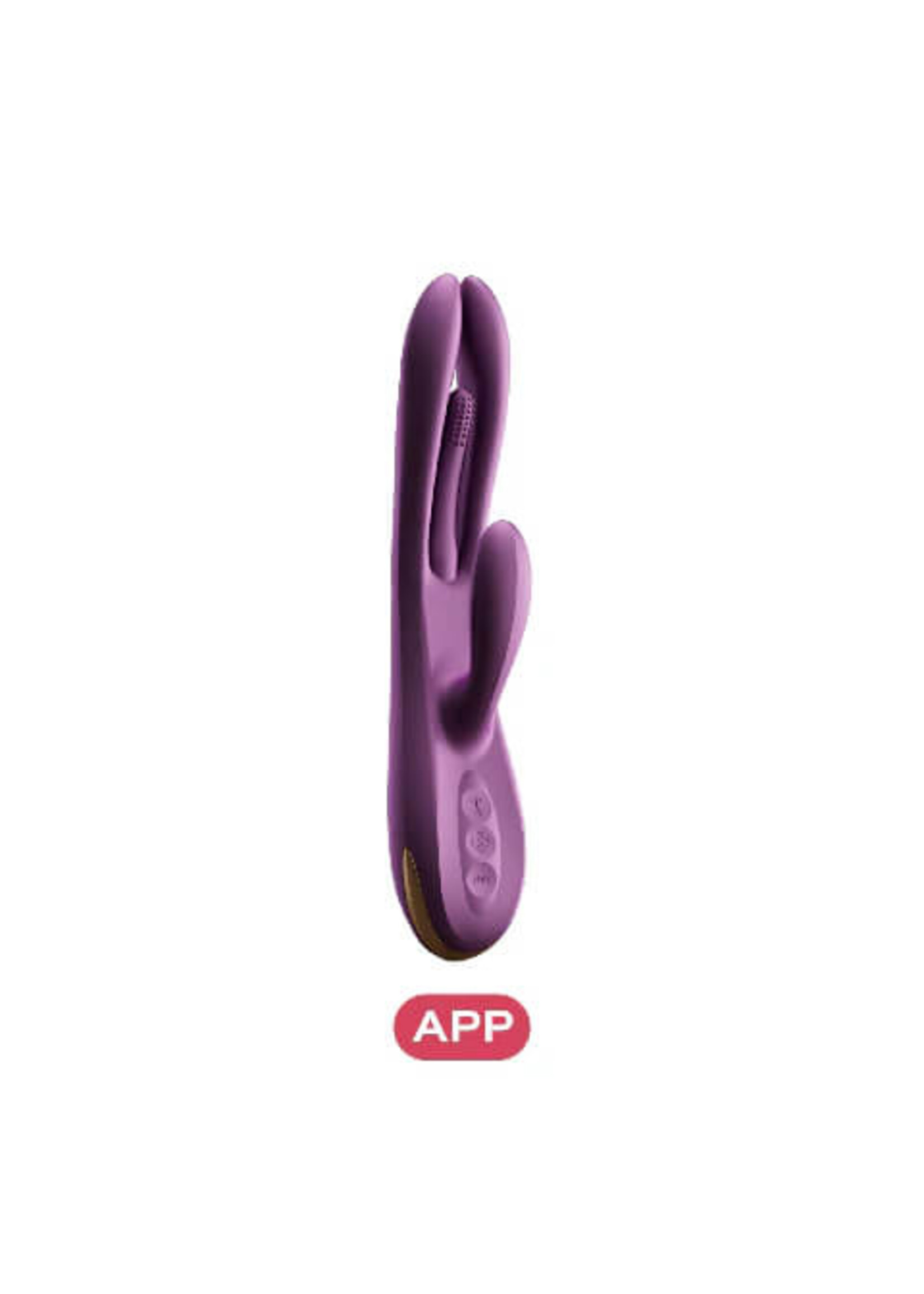 Honey Play Box Terri App-Controlled Kinky Finger Tapping Rabbit Vibrator