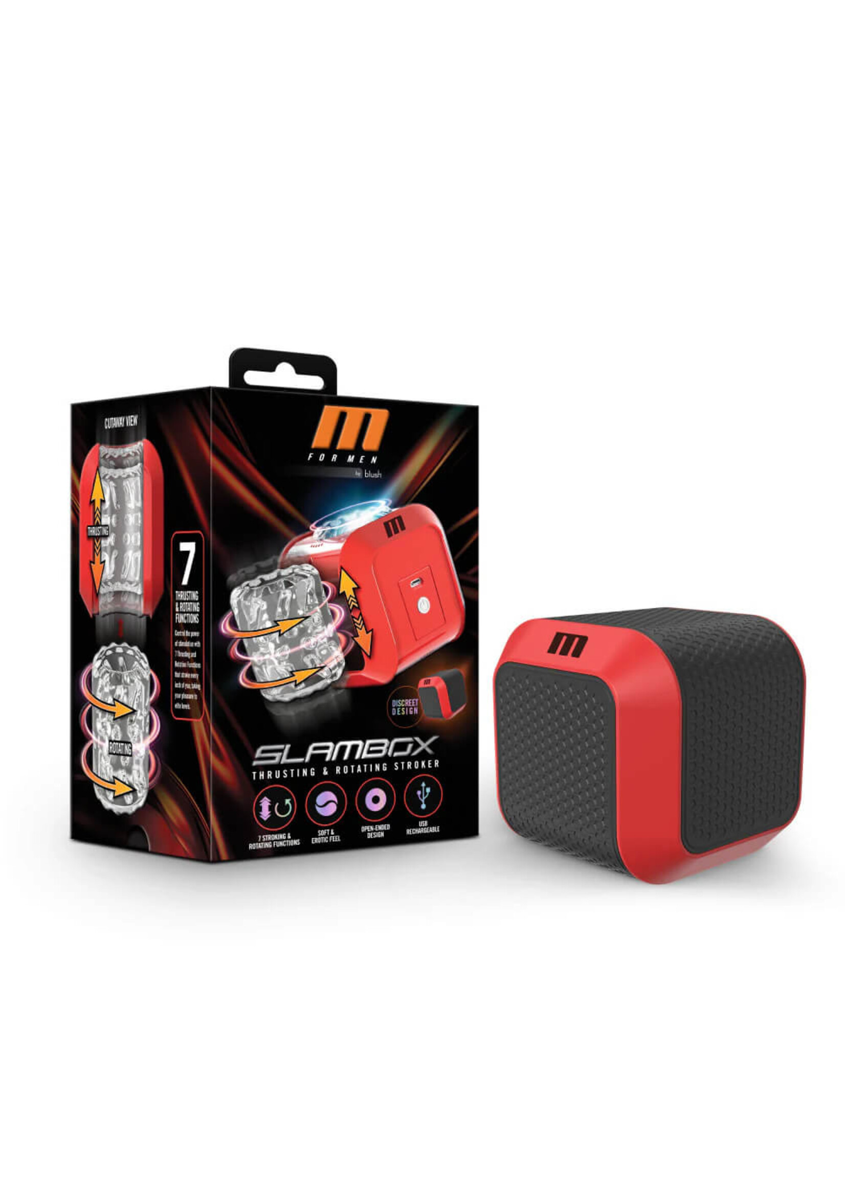 M for Men SlamBox - Red