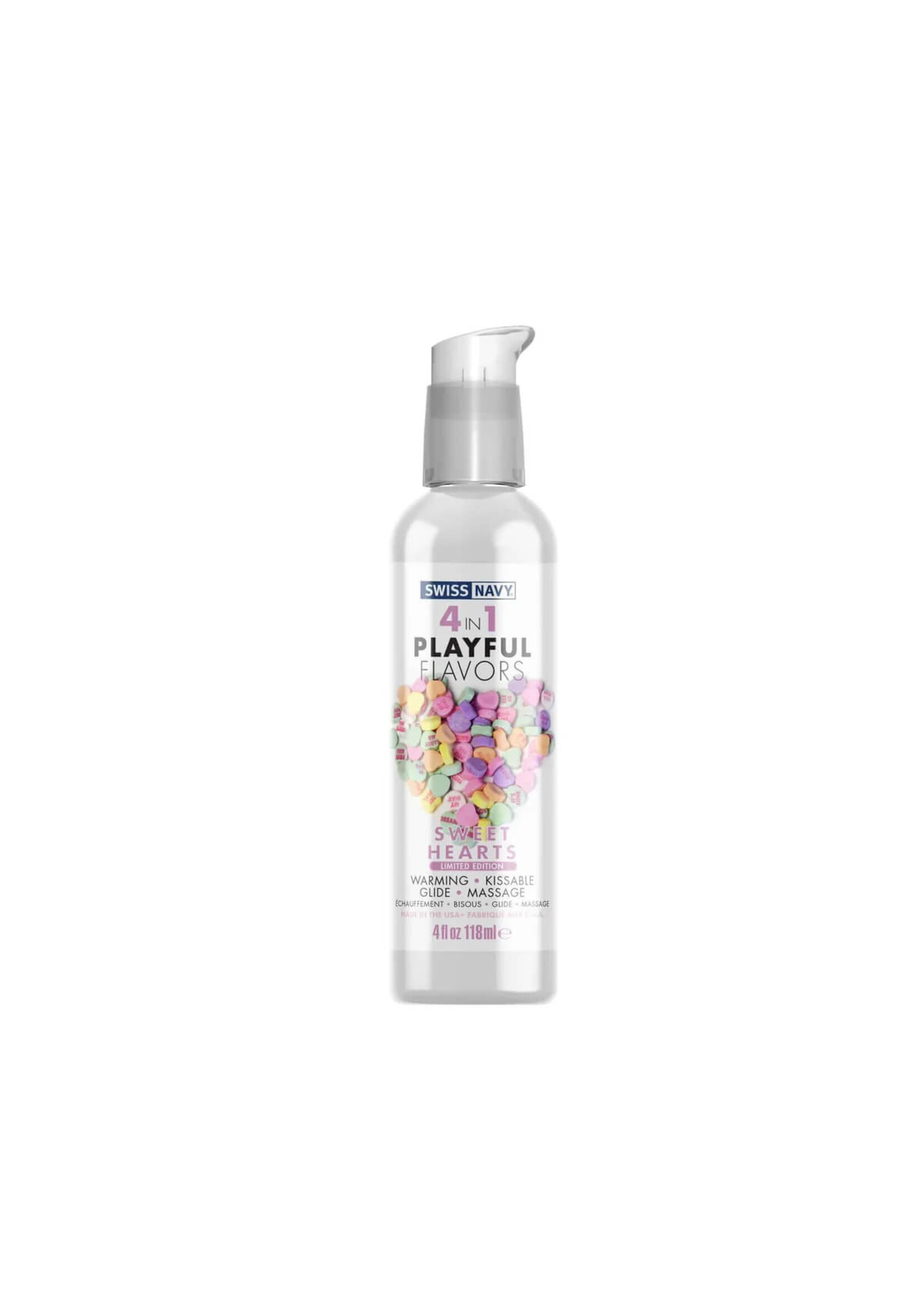 Swiss Navy Swiss Navy 4-in-1 Sweethearts Flavor 4oz
