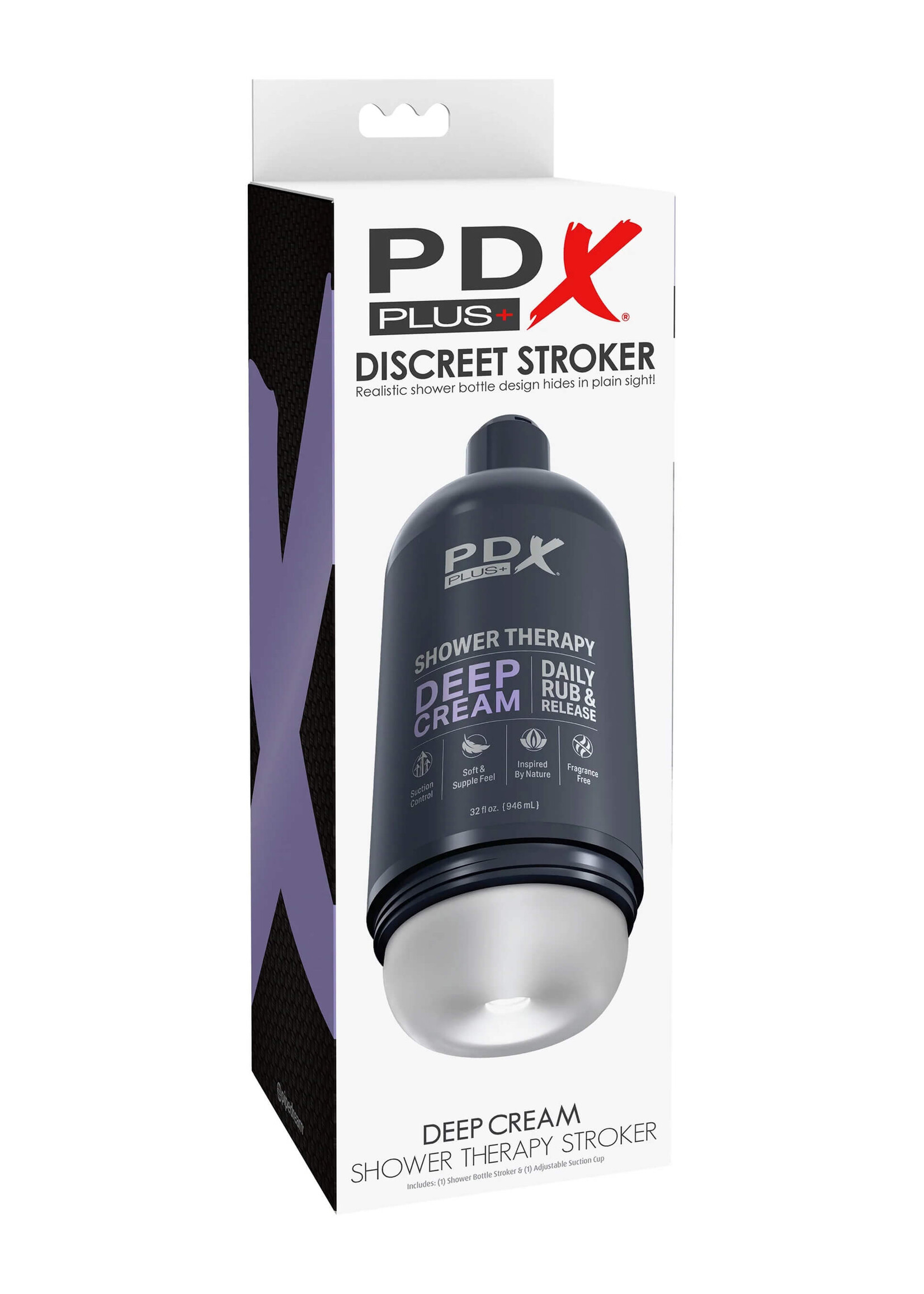 PDX Plus Shower Therapy - Deep Cream - Frosted