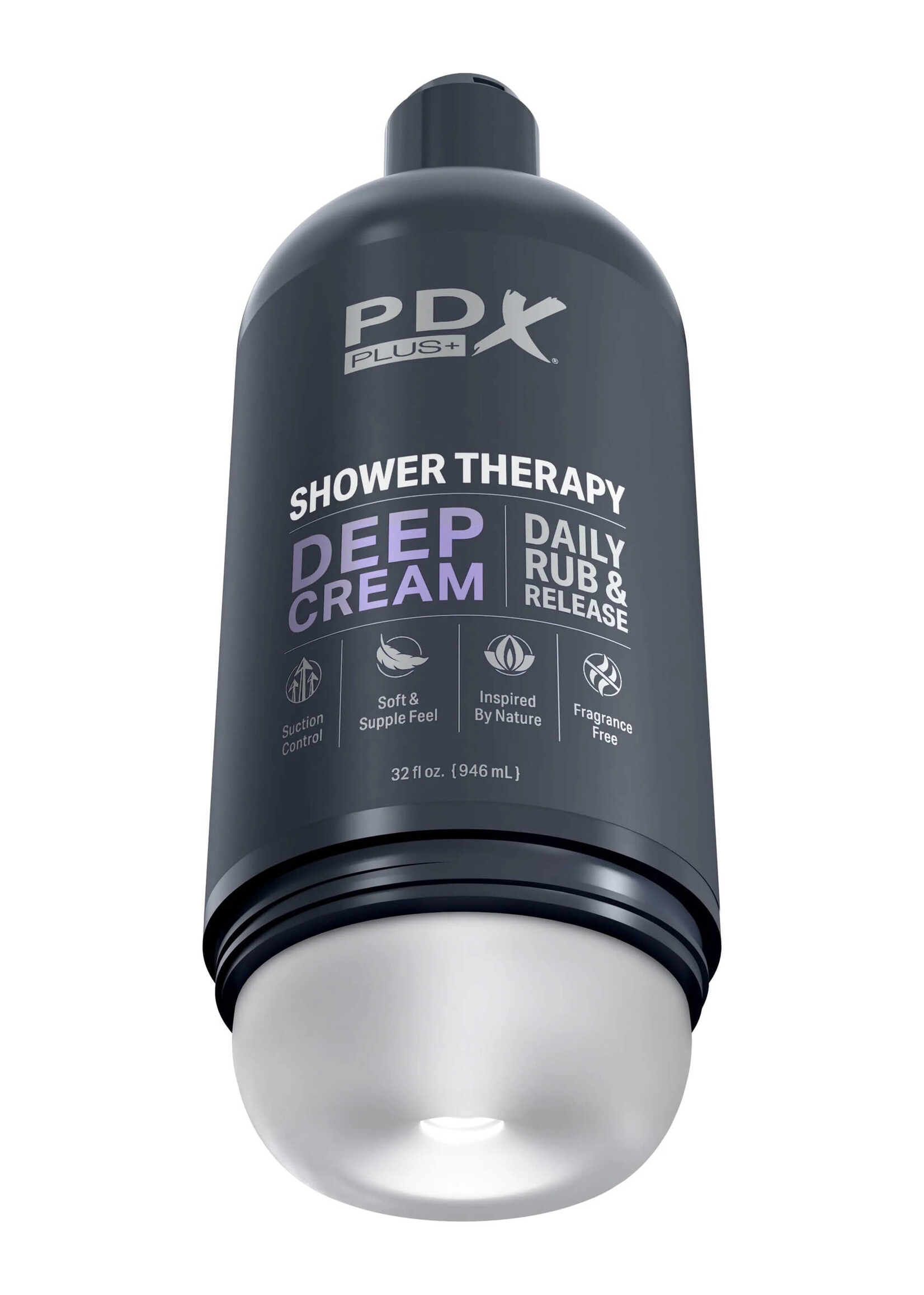 PDX Plus Shower Therapy - Deep Cream - Frosted