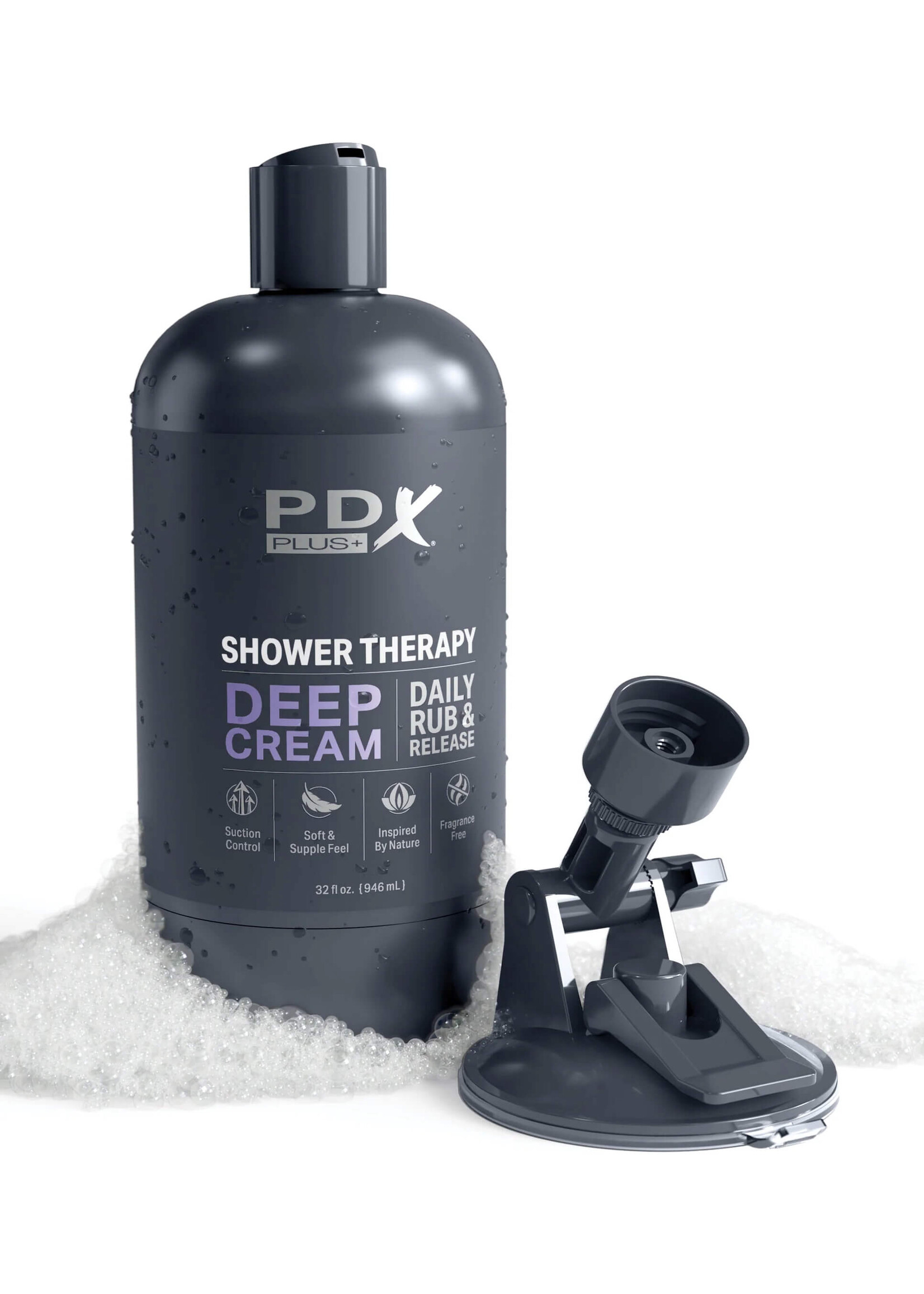 PDX Plus Shower Therapy - Deep Cream - Frosted
