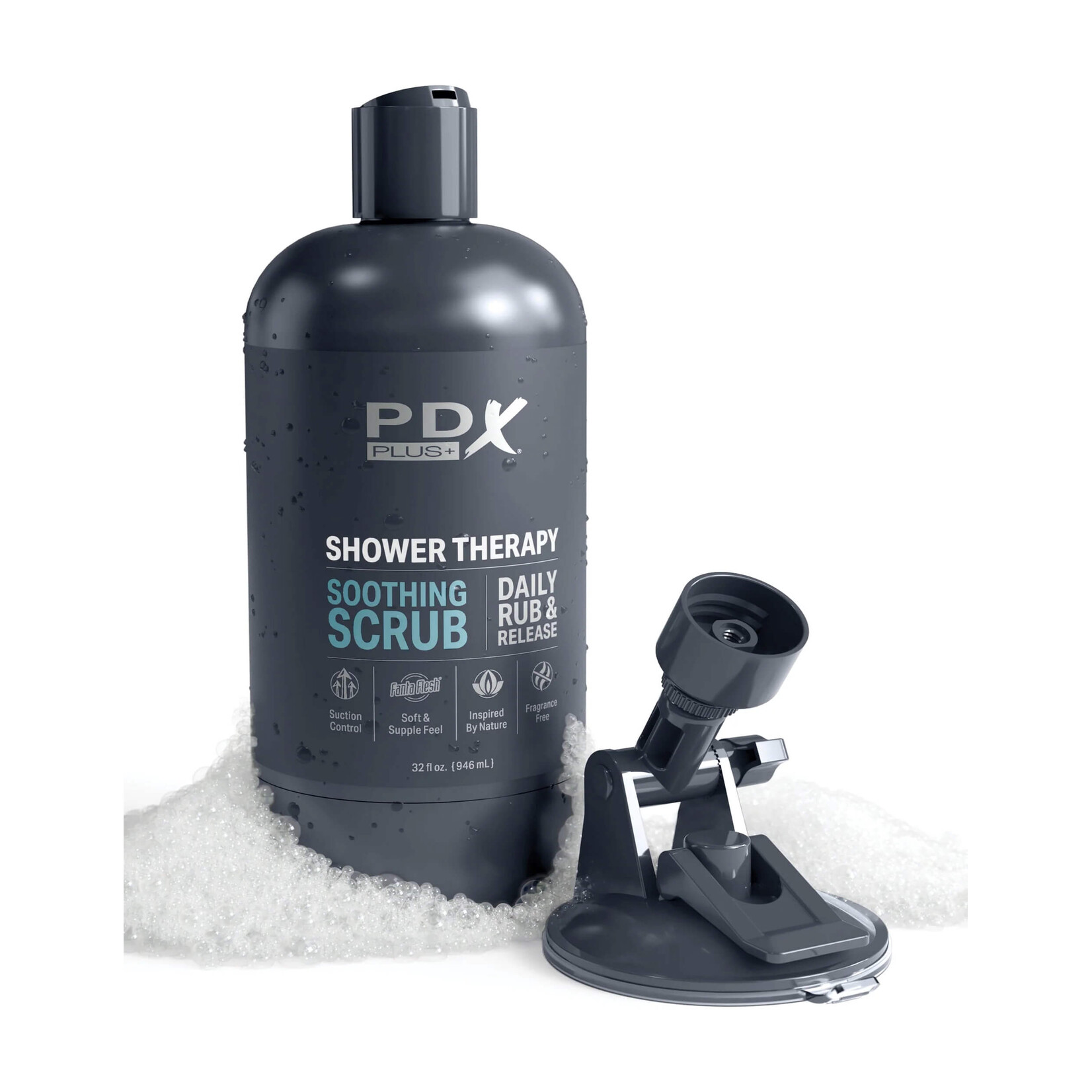 PDX Plus Shower Therapy - Soothing Scrub - Light