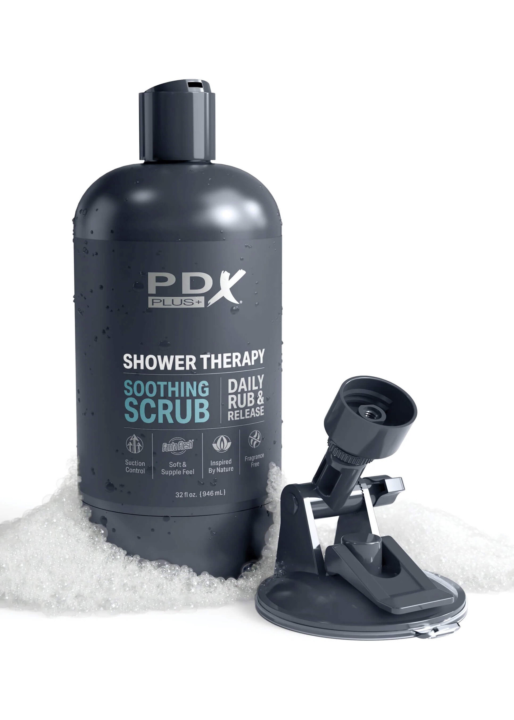 PDX Plus Shower Therapy - Soothing Scrub - Light