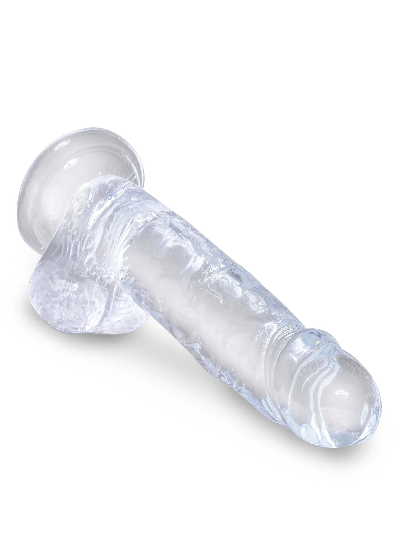 King Cock Clear 7" Cock w/Balls